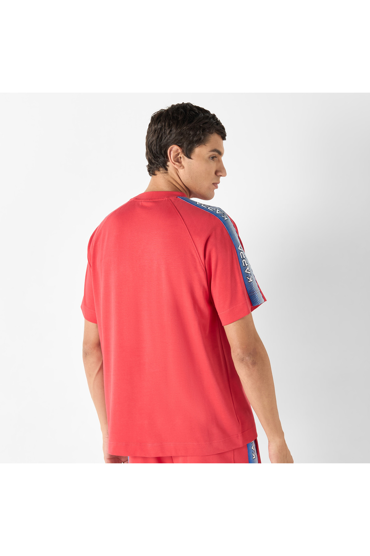 Kappa-Logo Print T-shirt with Short Sleeves 3