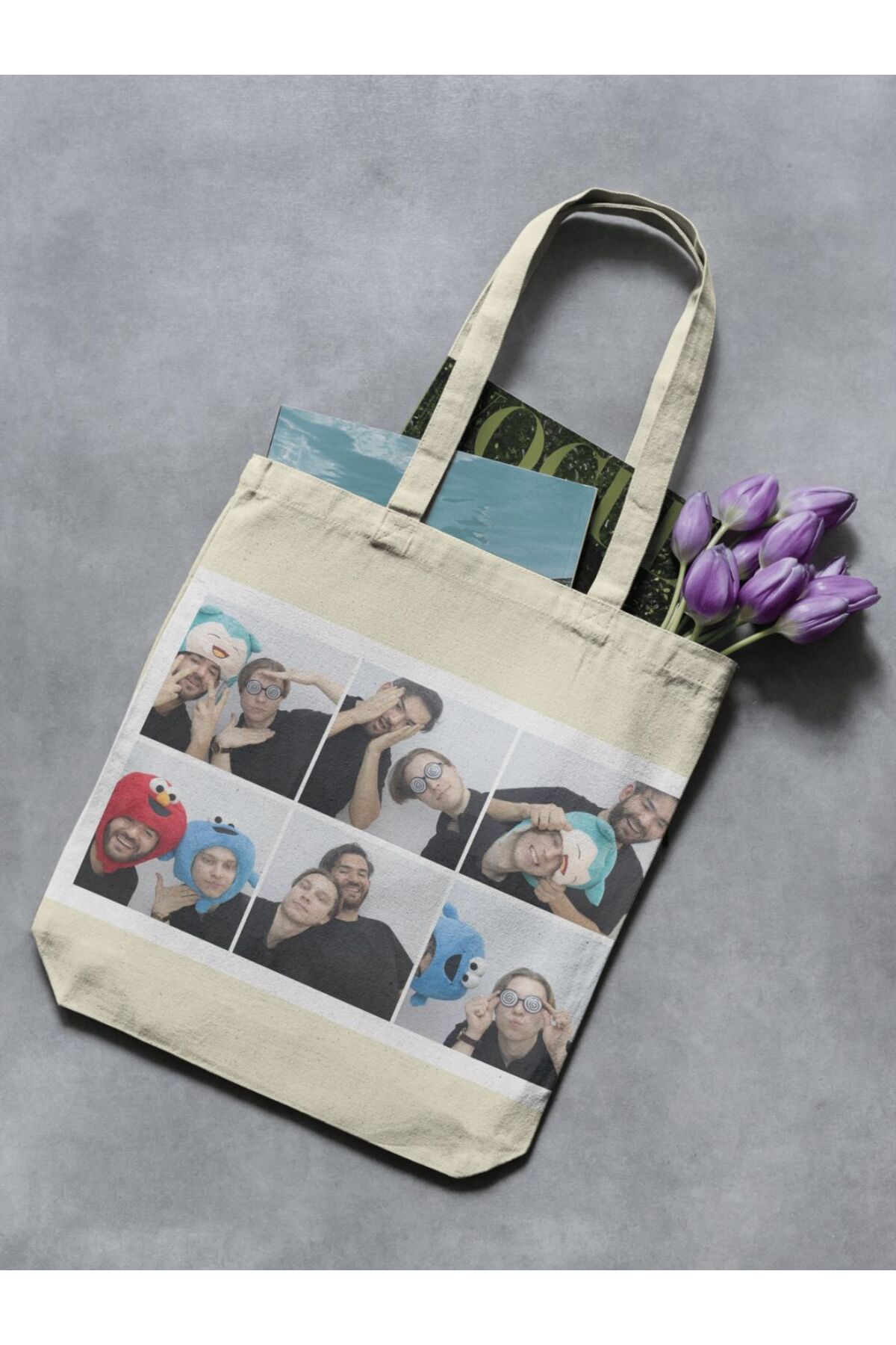 redame Kişiye Özel Tasarım Kendi Çantanı Tasarla Design Your Bag Cover Bez Çanta Tote Bag görsel 4