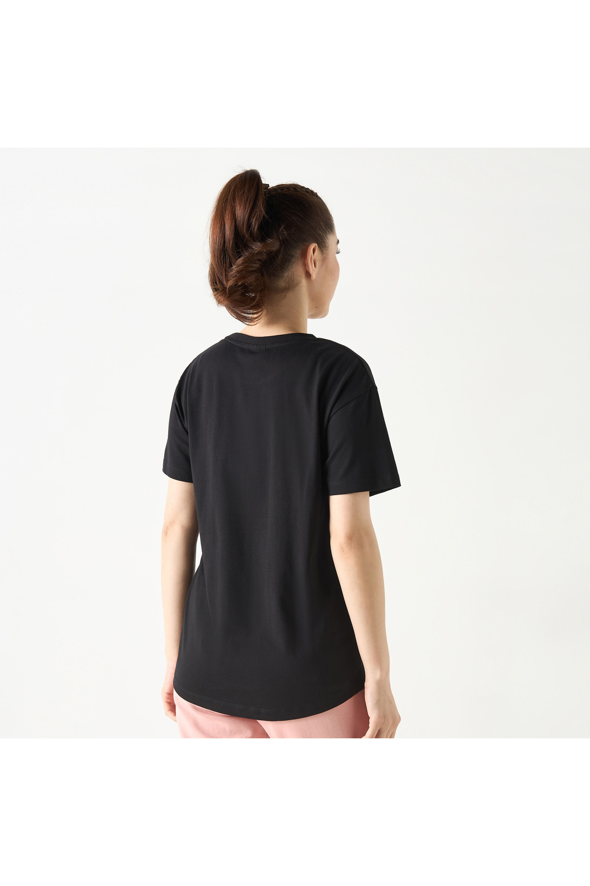 Kappa-Logo Embroidered T-shirt with Crew Neck and Short Sleeves 3