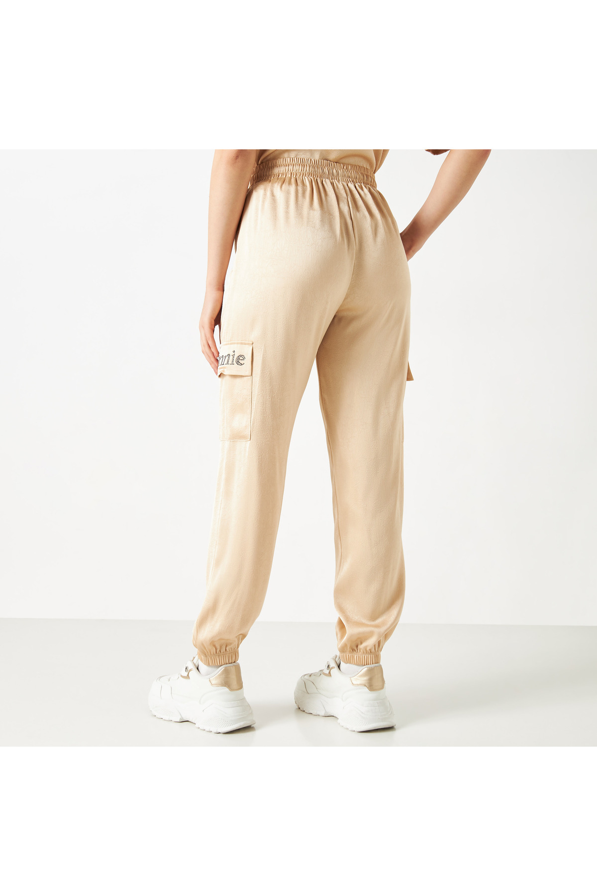 SP Characters-Minnie Mouse Embellished Joggers With Drawstring Closure 3