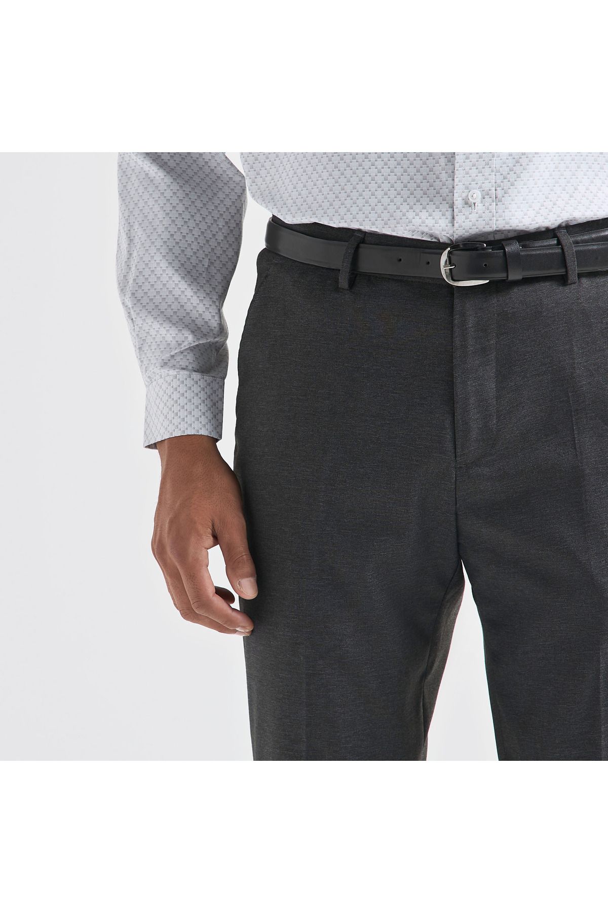 FAV-Slim Fit Trousers with Pockets 4