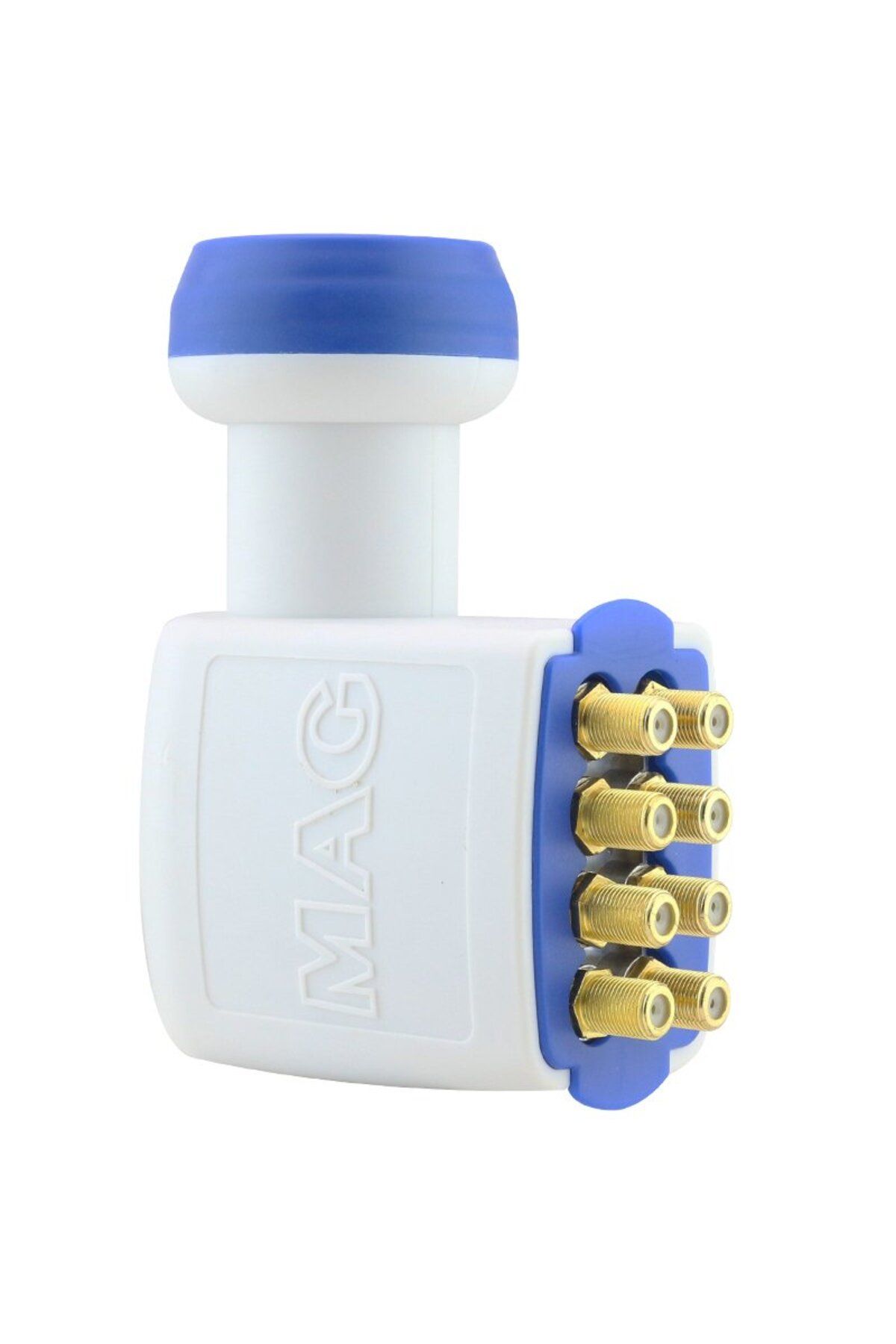 MAG SEKİZLİ LNB OCTO ALTIN UÇLU NEC CHIP 0.3DB UYUMLU (5024)