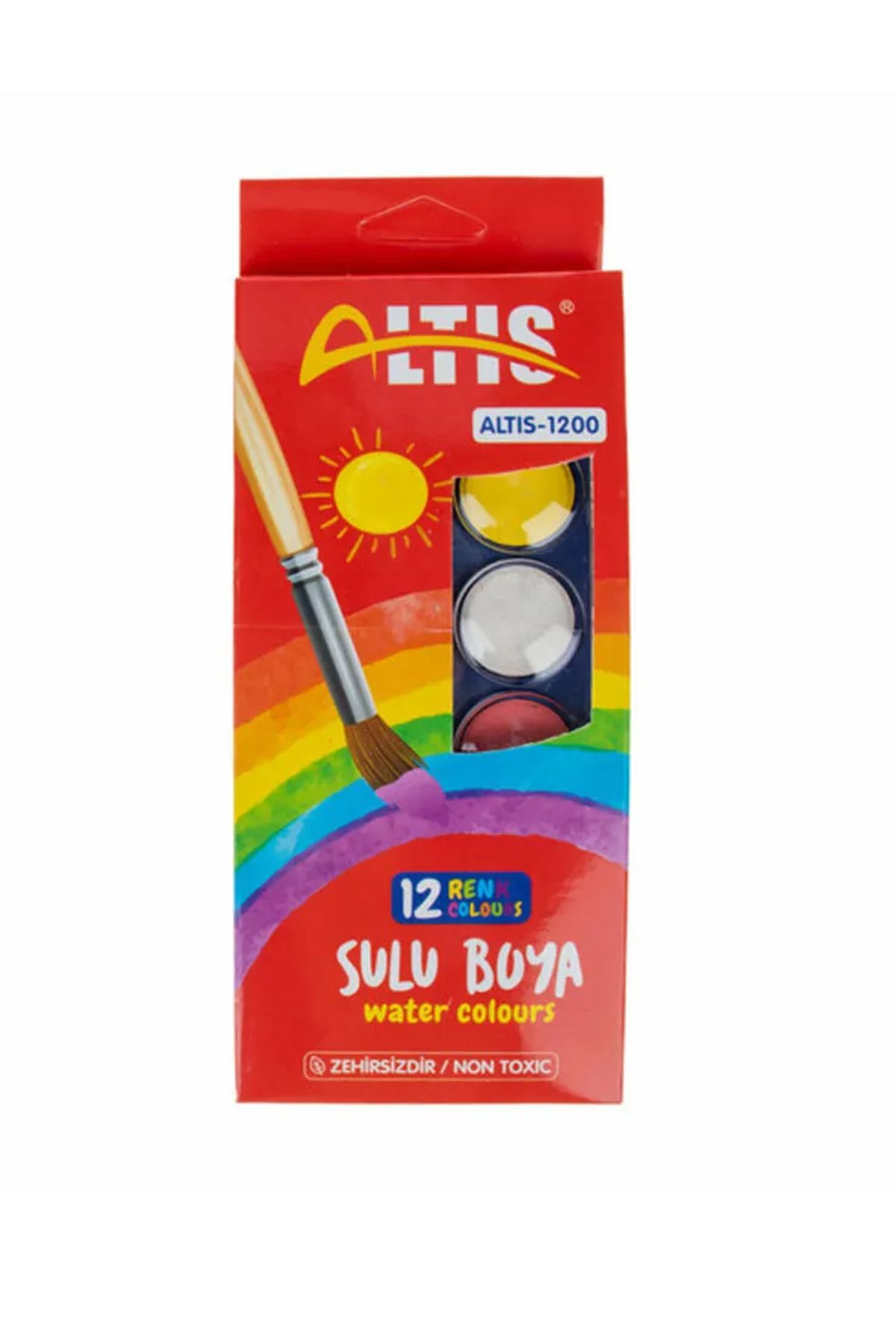 onixe Sulu Boya Küçük Boy 12 Renk