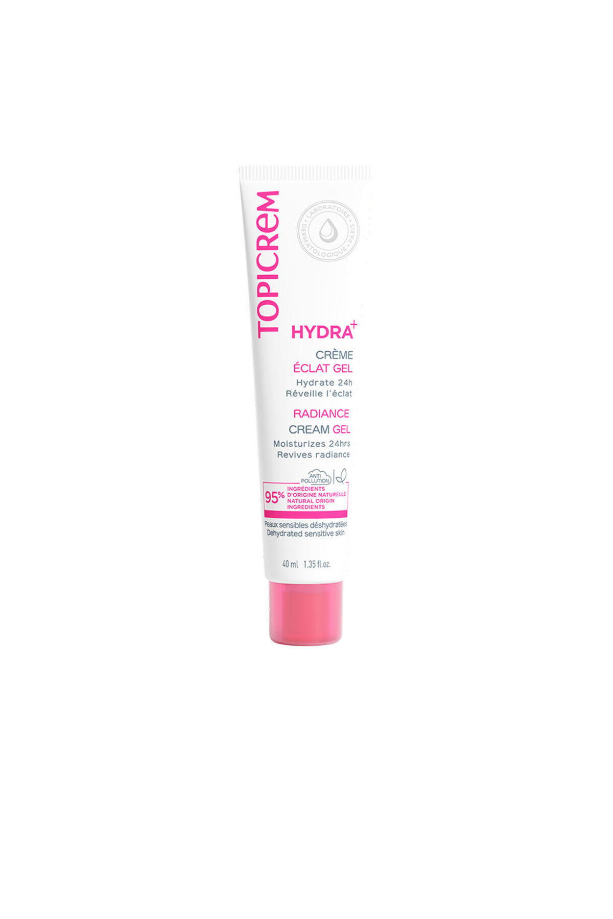 Topicrem-Hydra+ Leuchtendes Feuchtigkeitsgel 40 ml 1