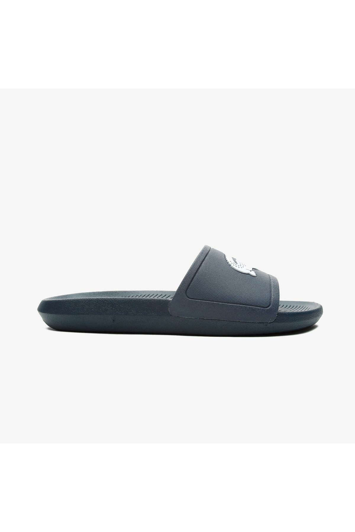 دمپایی آبی مردانه Croco Slide 119 1 CMA 's Navy سفید Lacoste