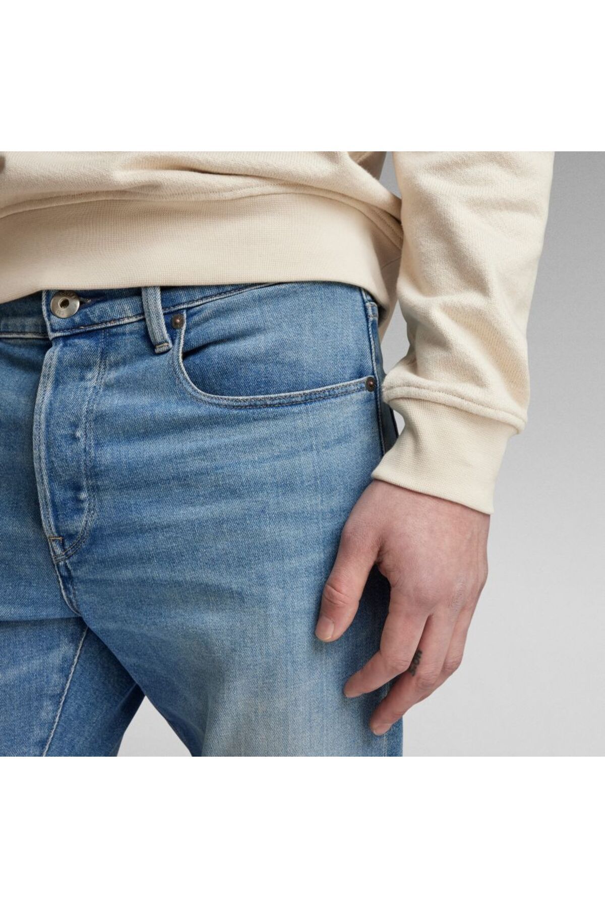 شلوار جین مردانه 3301 باریک اورجینال G-STAR RAW