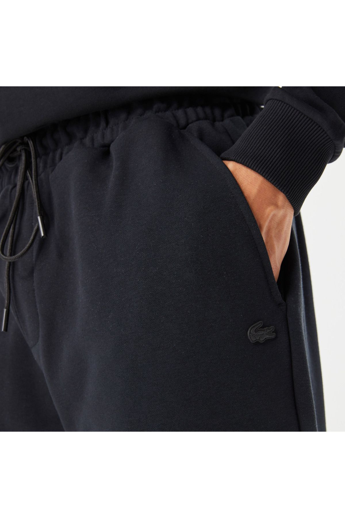 شلوار گرمکن مشکی مردانه House of Superstep X لباس شش Lacoste