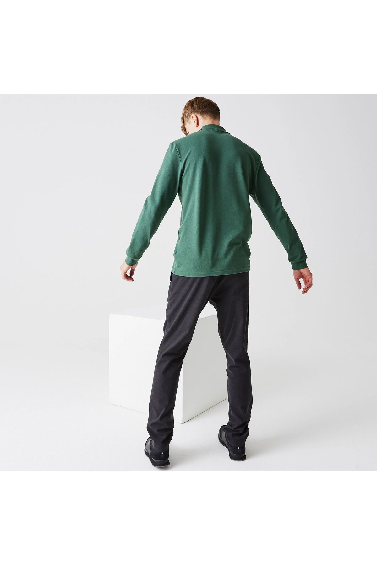 شلوار مشکی مردانه شلوارهای اورجینال Lacoste