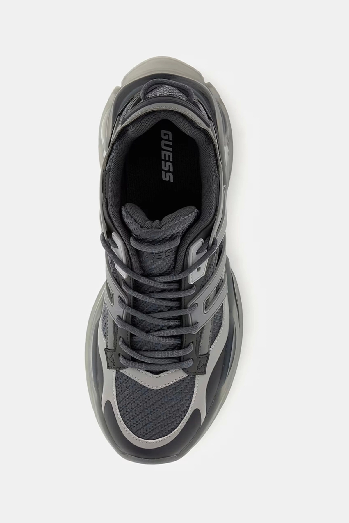 Guess BELLUNO Erkek Gri Sneaker FMPBELFAB12-GREY görsel 4