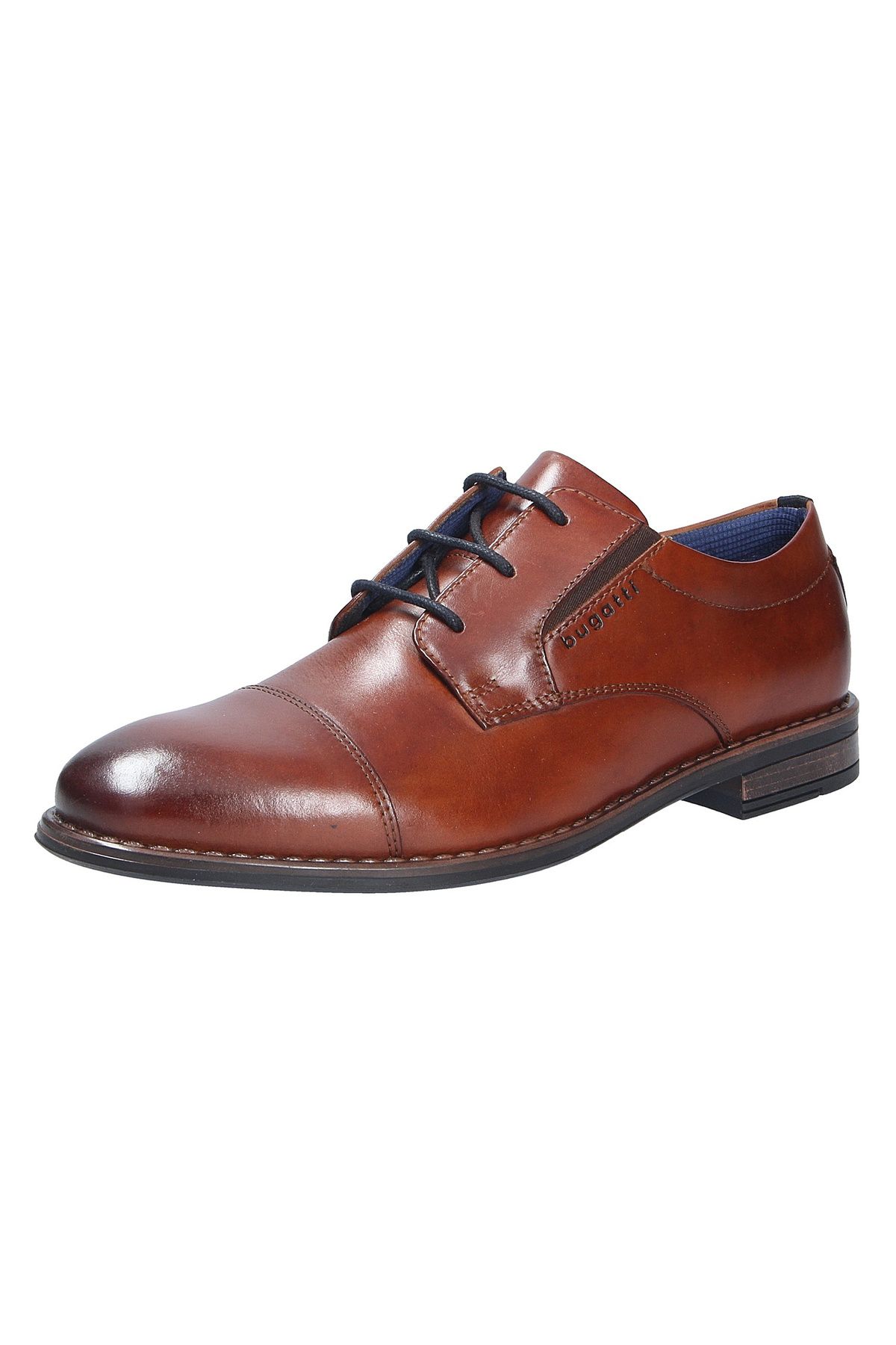 BUGATTI-Oxford Shoes - Brown - Block 1