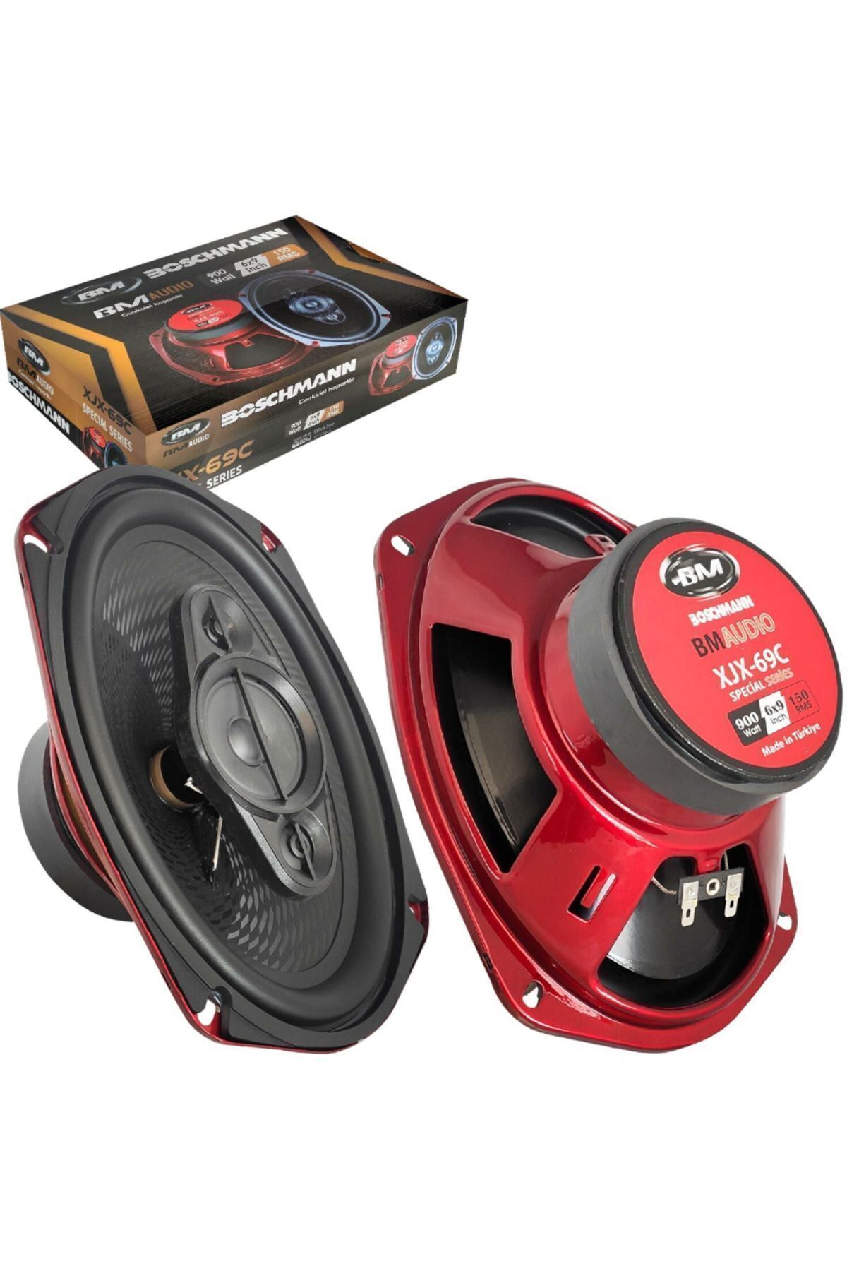 Boschmann Bm Audio 900 Watt 150 Rms Oval Kaoksiel Hoparlör Takımı