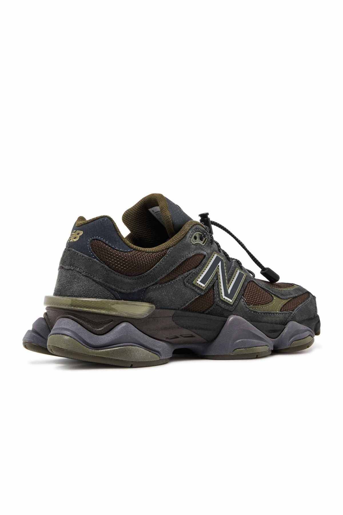 New Balance-New Balance 9060 Blacktop Dark Moss Women's Green Sports Shoes U9060Ph 3