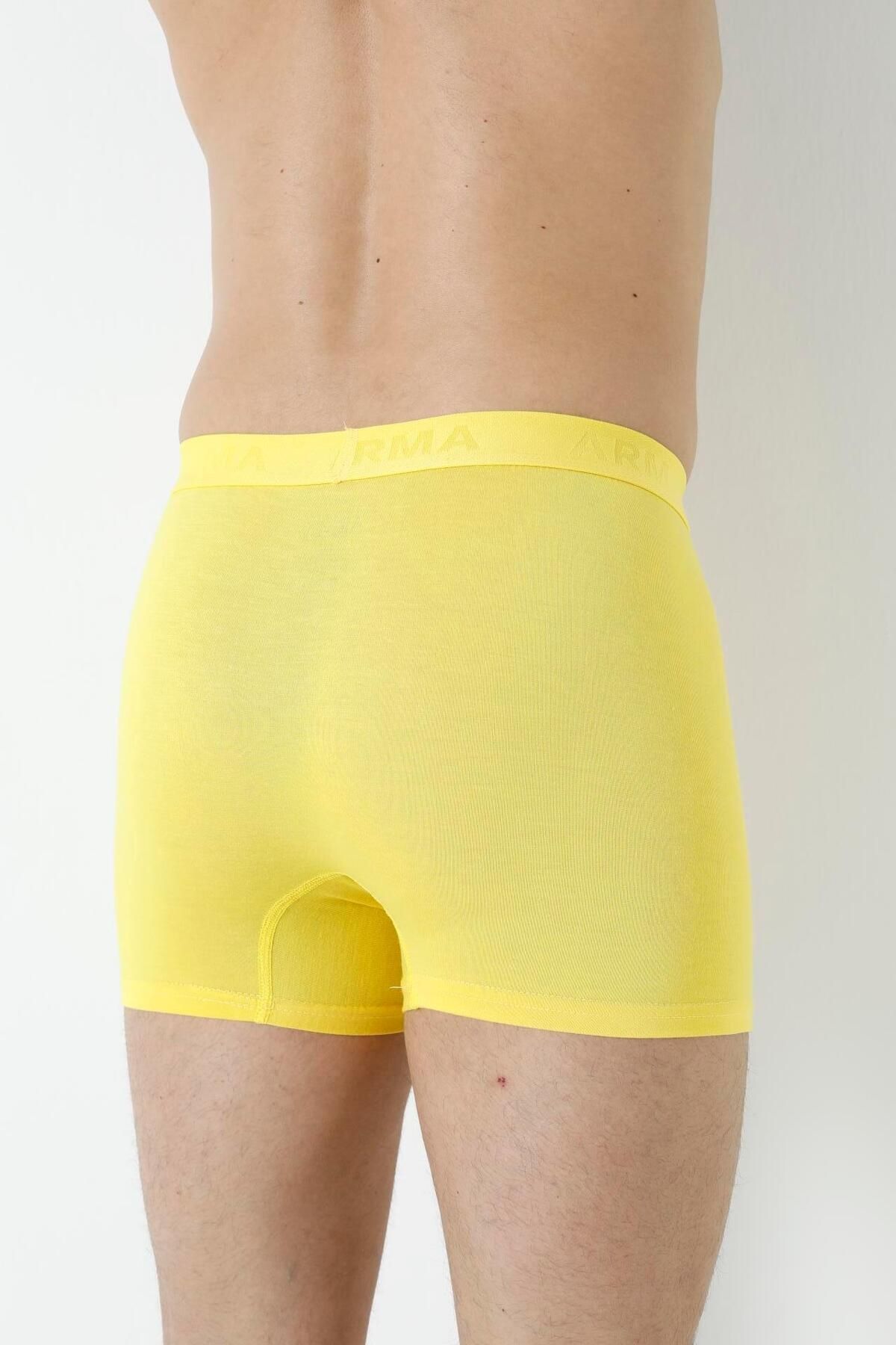 Arma Yıldız-Yellow Bamboo Men's Boxers - Pack of 3 8