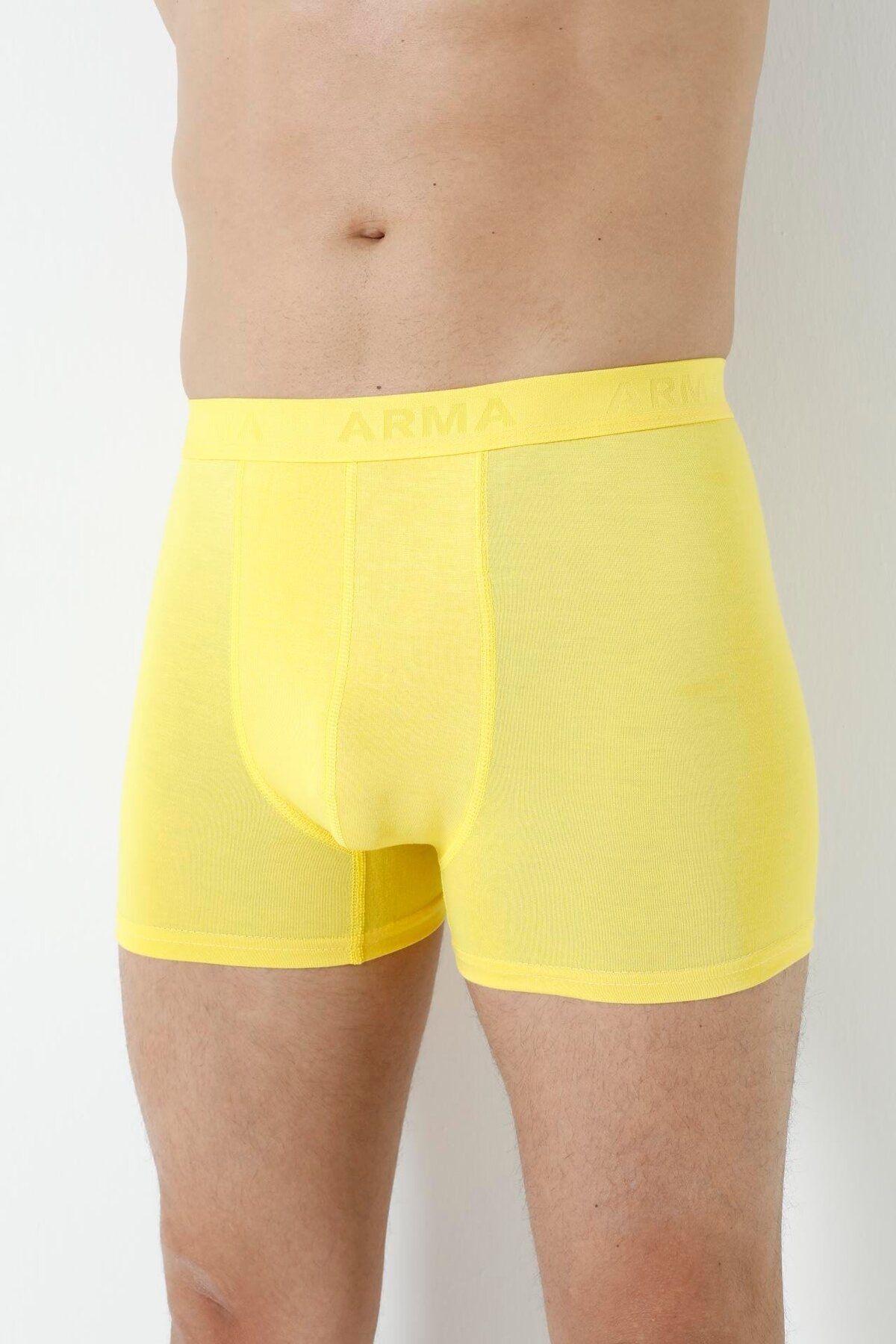 Arma Yıldız-Yellow Bamboo Men's Boxers - Pack of 3 5