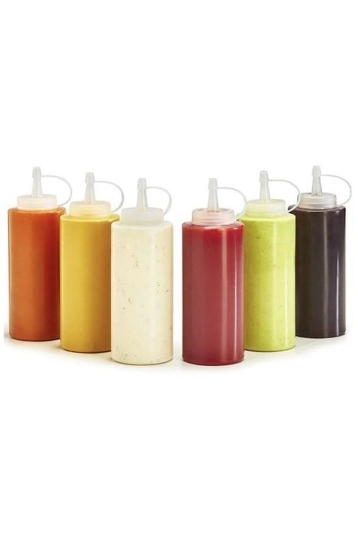 Buffer-® Transparent Lid Leak Proof Oil Sauce Bottle Plastic Oil Pot 400 ml AP-9028 3