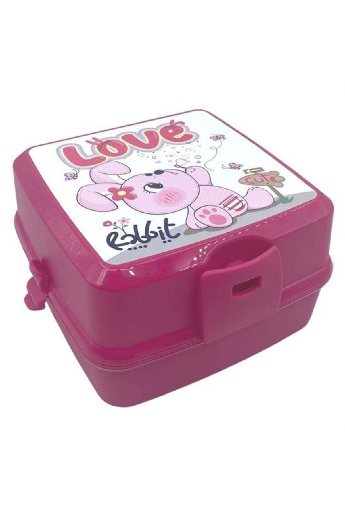 Hangora-BUFFER® Automatic Lunch Box with Spoon and Fork 4 Compartments Children's Lunch Box Storage Box 8