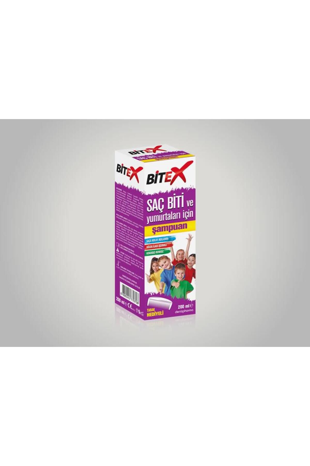 Bitex Saç Biti Ve Yumurtaalrı Için Şampuanı 200 ml - Tarak Hediyeli