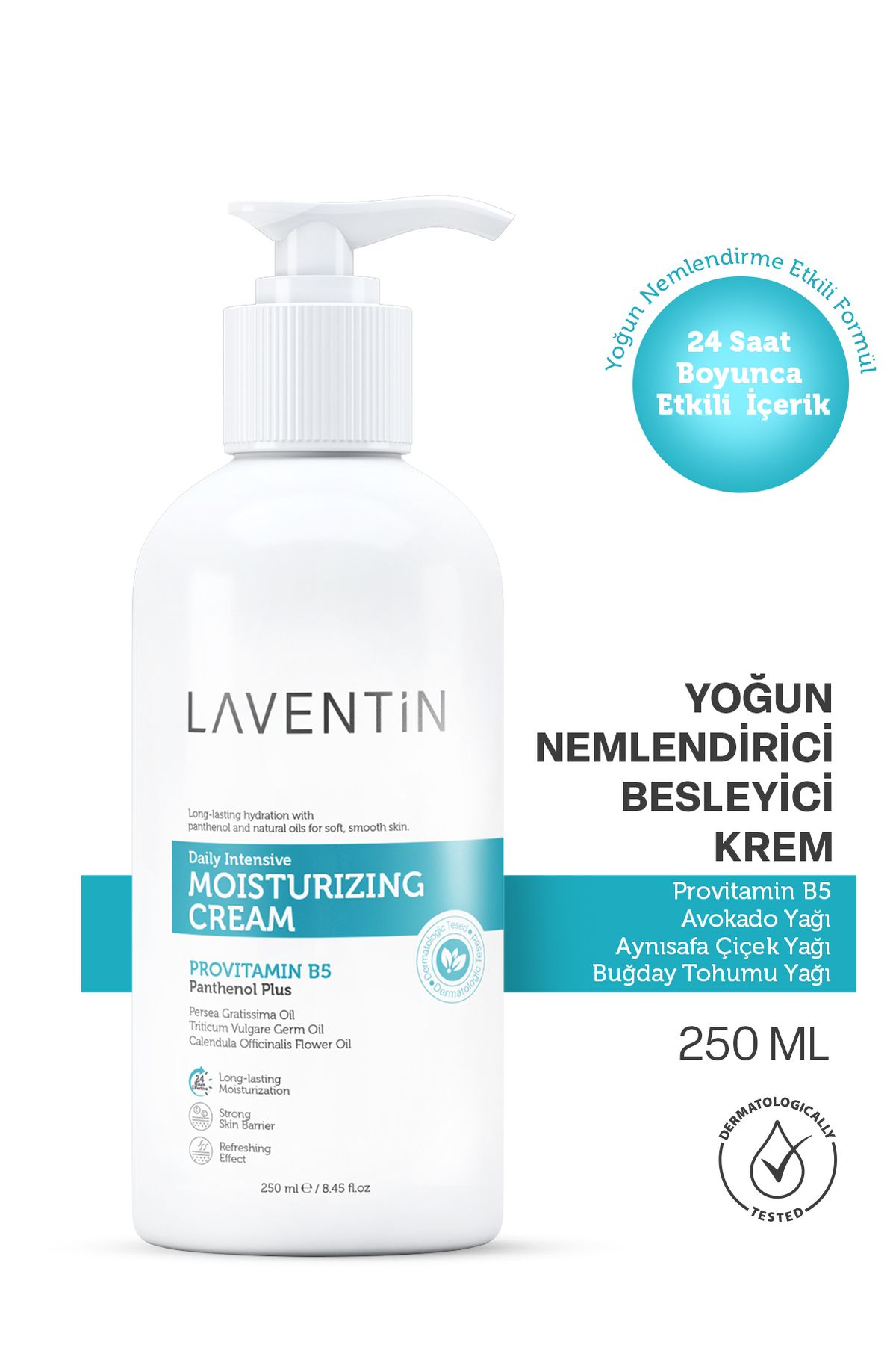 Laventin Yoğun Nemlendirici Ve Besleyici Kuru Ve Hassas Ciltler Için El Yüz Ve Vücut Kremi 250 ml