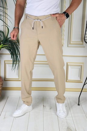 PHANTOM JEANS Erkek Hardal Italyan Kesim Kaliteli Esnek Slim Fit Likralı Last...