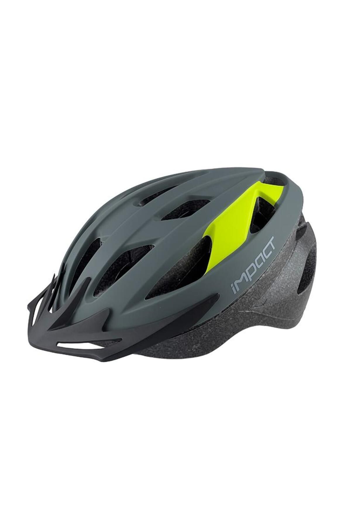 Impact Vernıon, Kask - Işıklı, Füme-lime, L