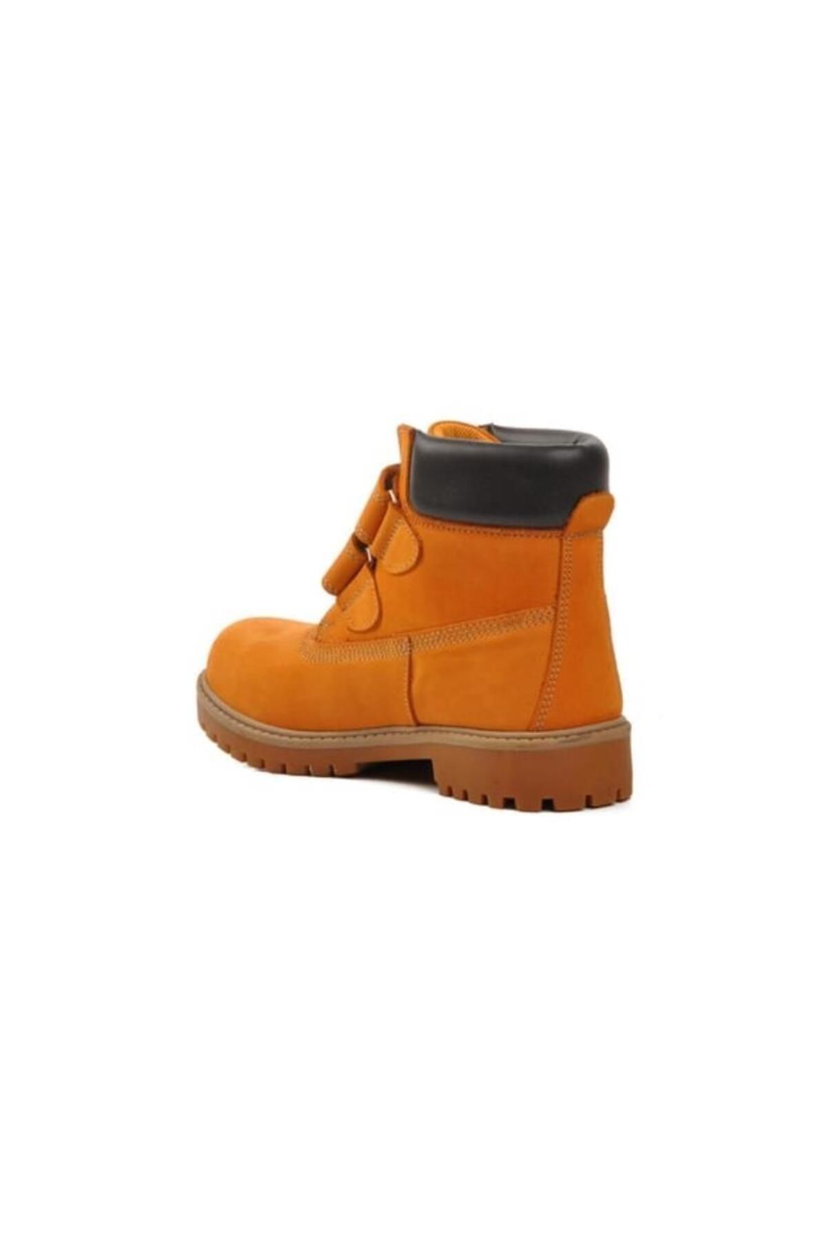 Bulldozer-240850   Cizme premium cu velcro din piele nubuck pentru copii 4