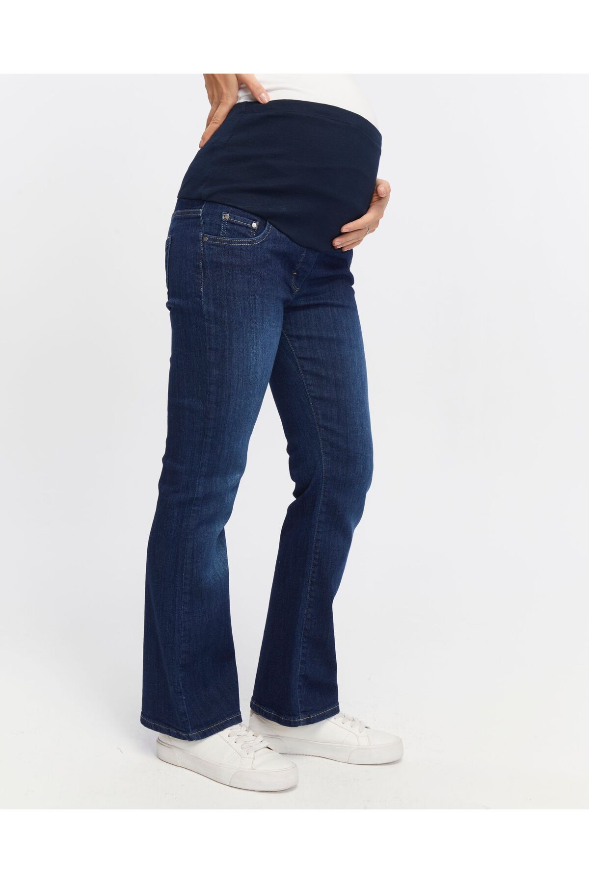 EYLÜL BUTİK Ispanyol Paça Hamile Pantolon fotoğrafı 3 (önizleme)