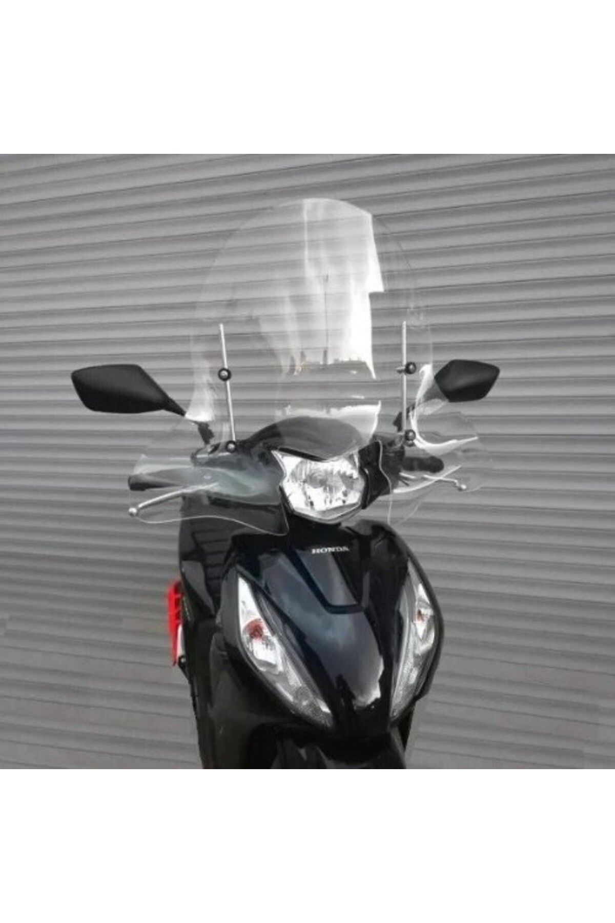TÜRKMOPET Honda Dio 110 Şeffaf El Korumalı Siperlik Camı