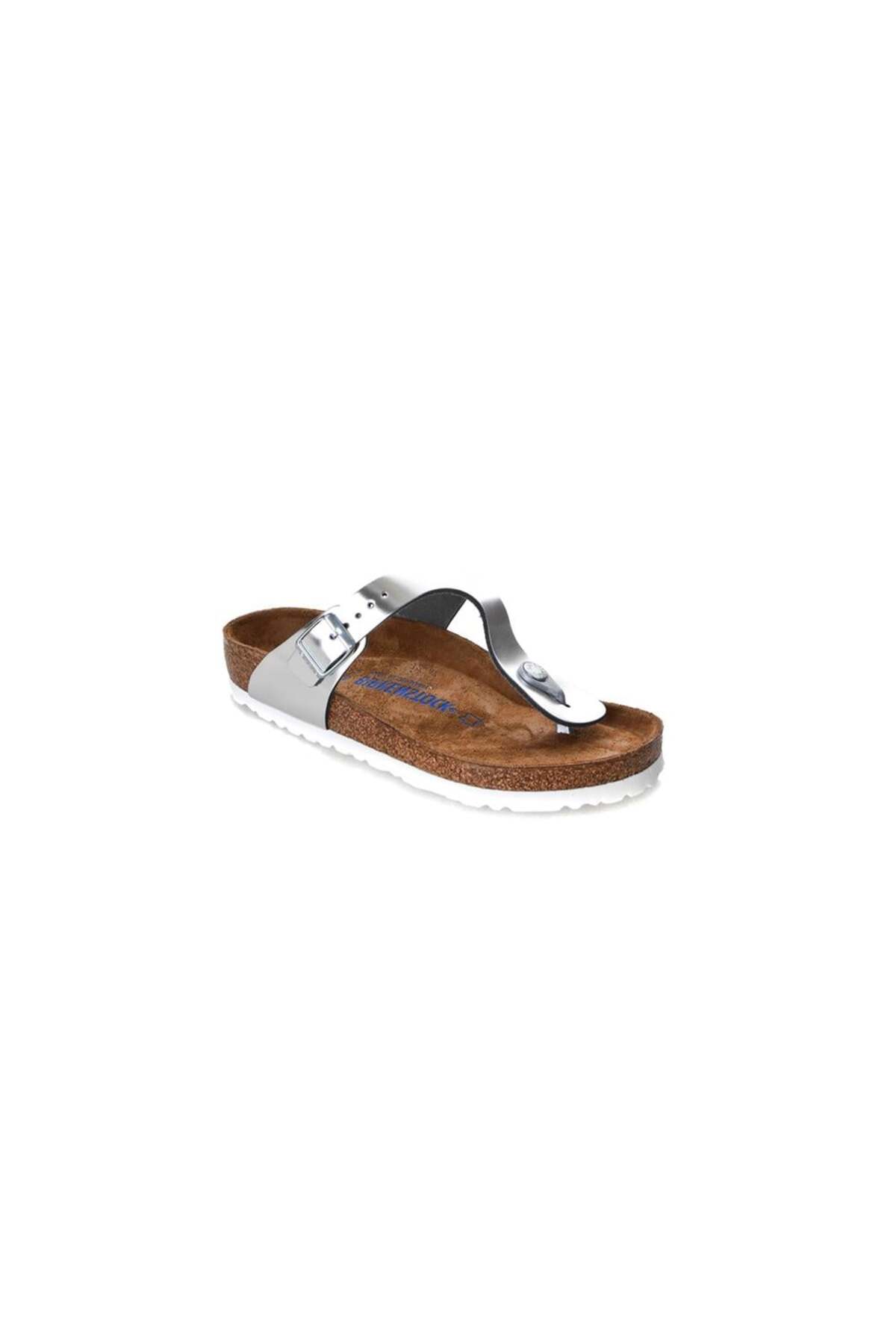 دمپایی خاکستری Gizeh SFB NL متالیک ۱۰۰۳۶۷۴ بیرکن استاک دمپایی Birkenstock