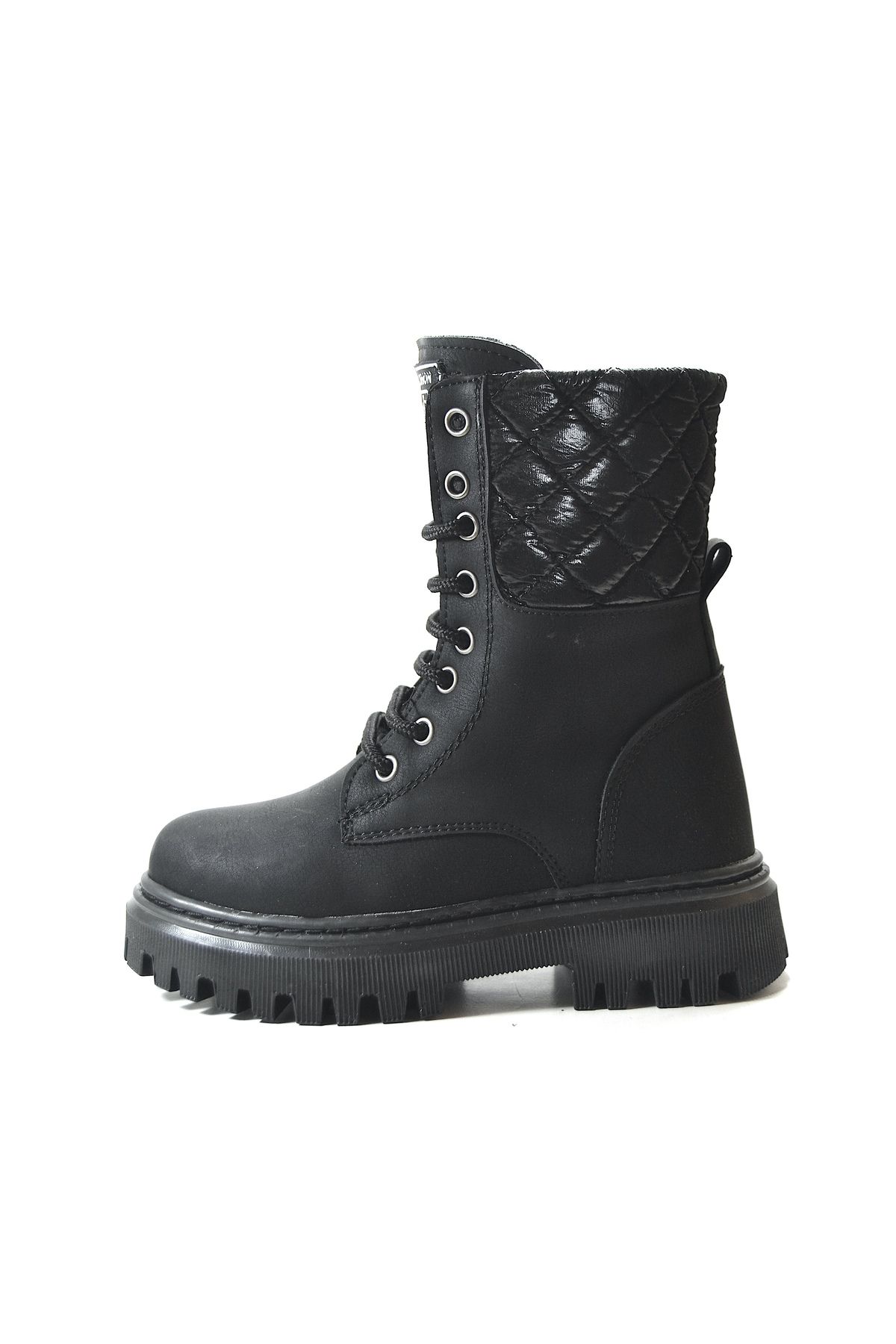 Onlo Ayakkabı Pantofi Onlo Ld.0012 Cizme Negre Pentru Fete Cu Fermoar Femeie - 34