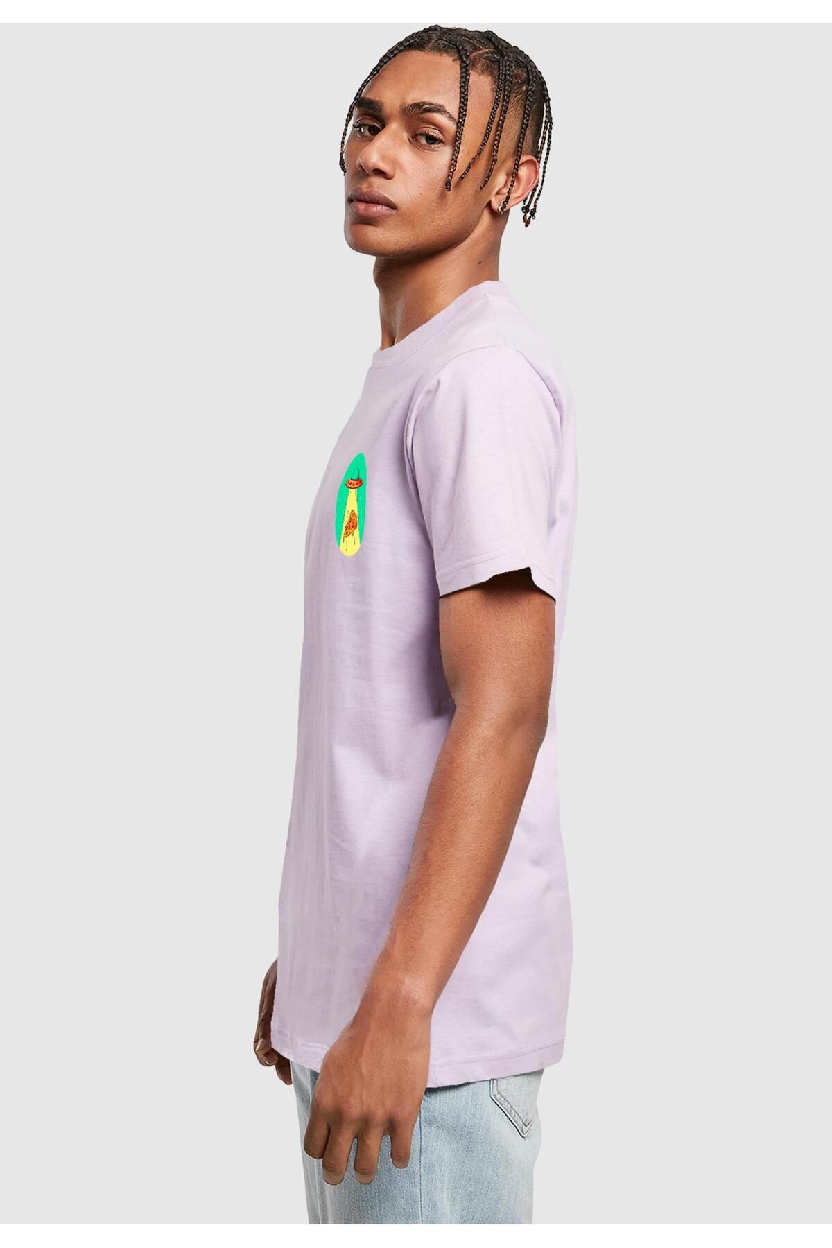Mister Tee-Herren Ufo Pizza Tee 4
