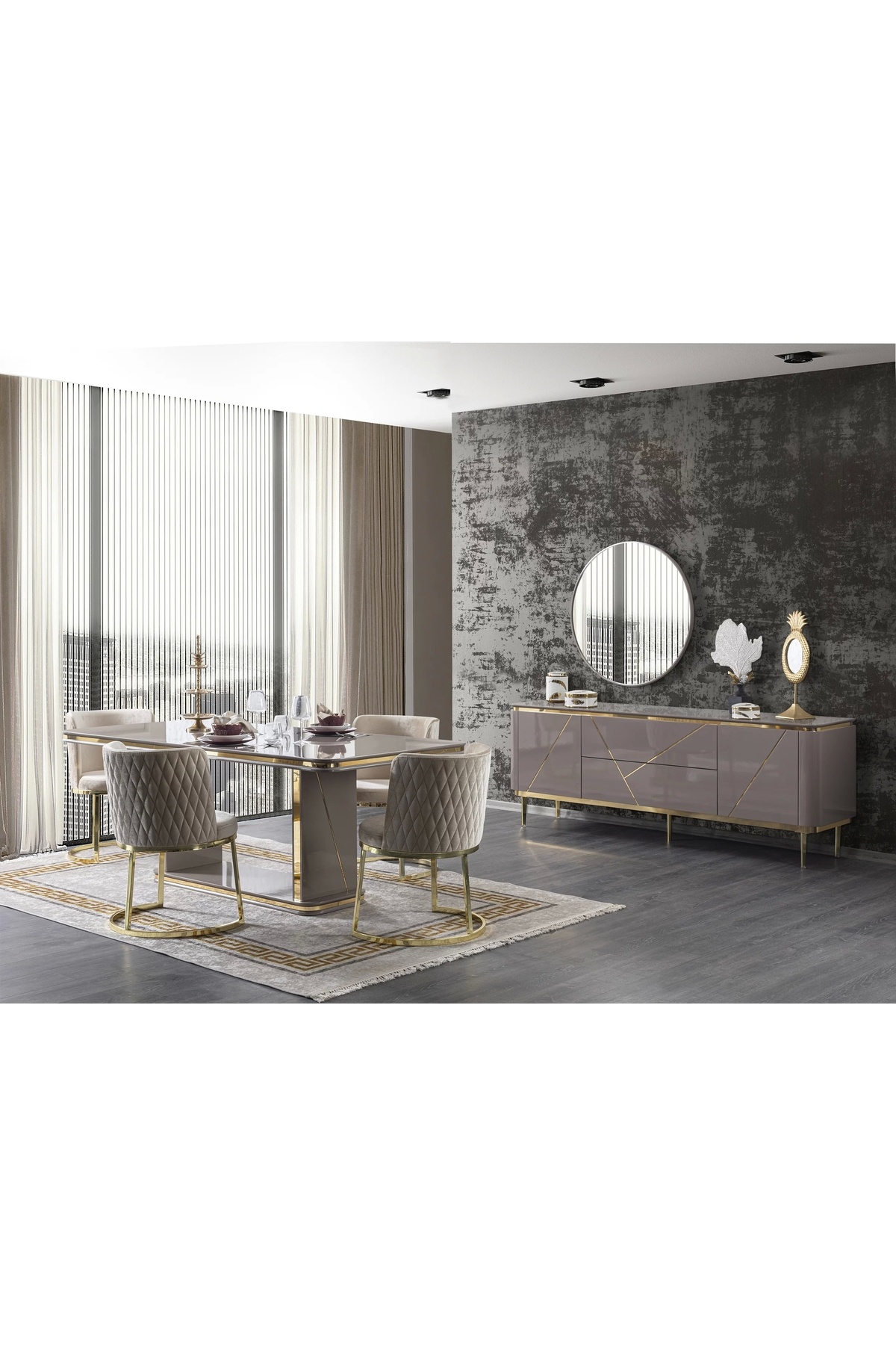 Occo Home Gucci Yemek Odası - Fiyatı, Yorumları