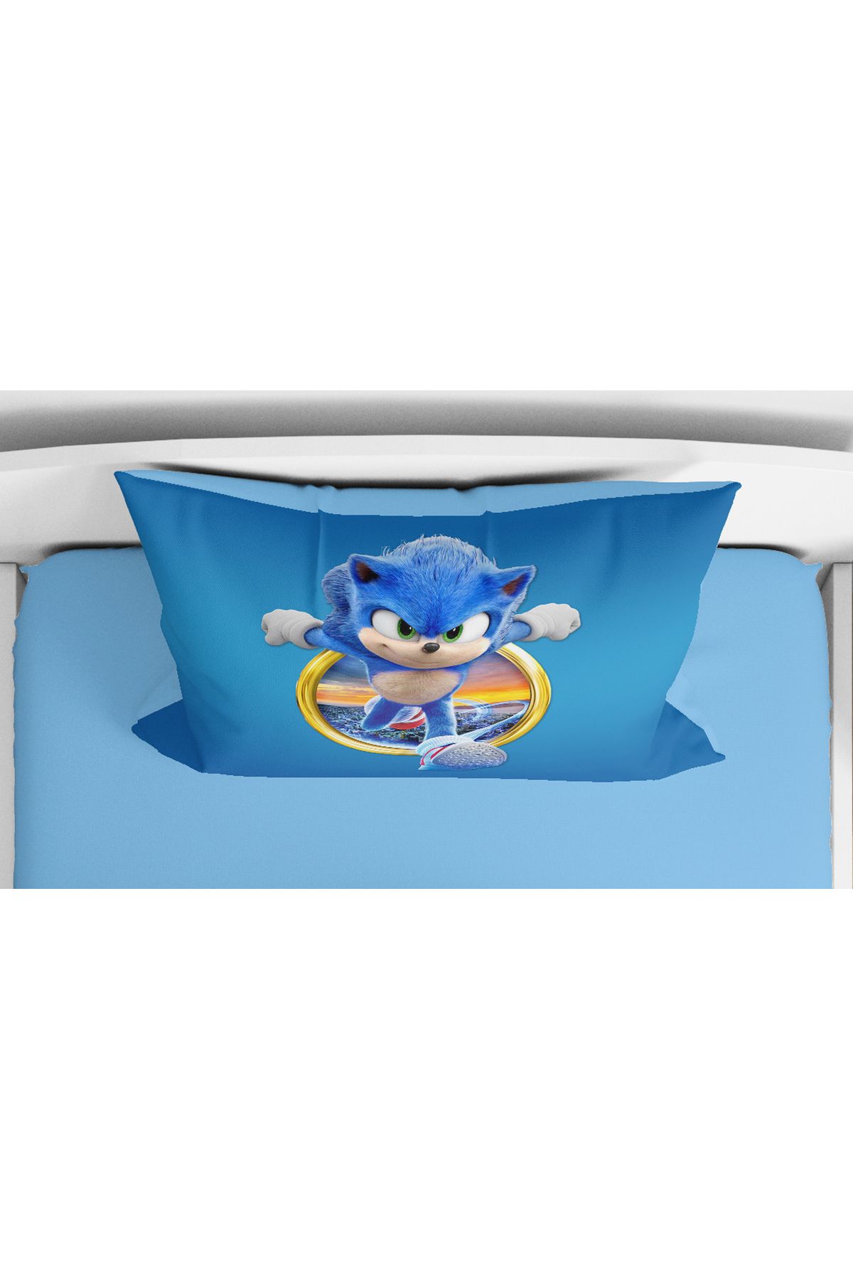 Erays Home-Sonic 3D Single Boy Bedding Set Without Sheets Teenager Bedding Set 3