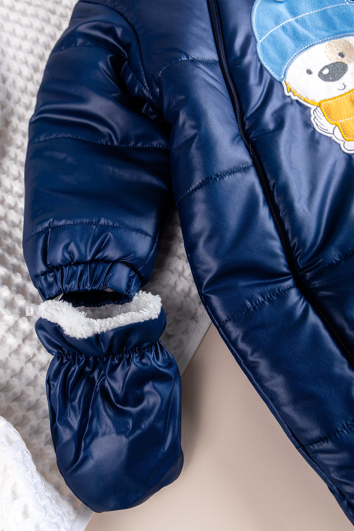 Babymod Peluş Astarlı Kız Erkek ebek Astronot Tulum fotoğrafı 4 (önizleme)