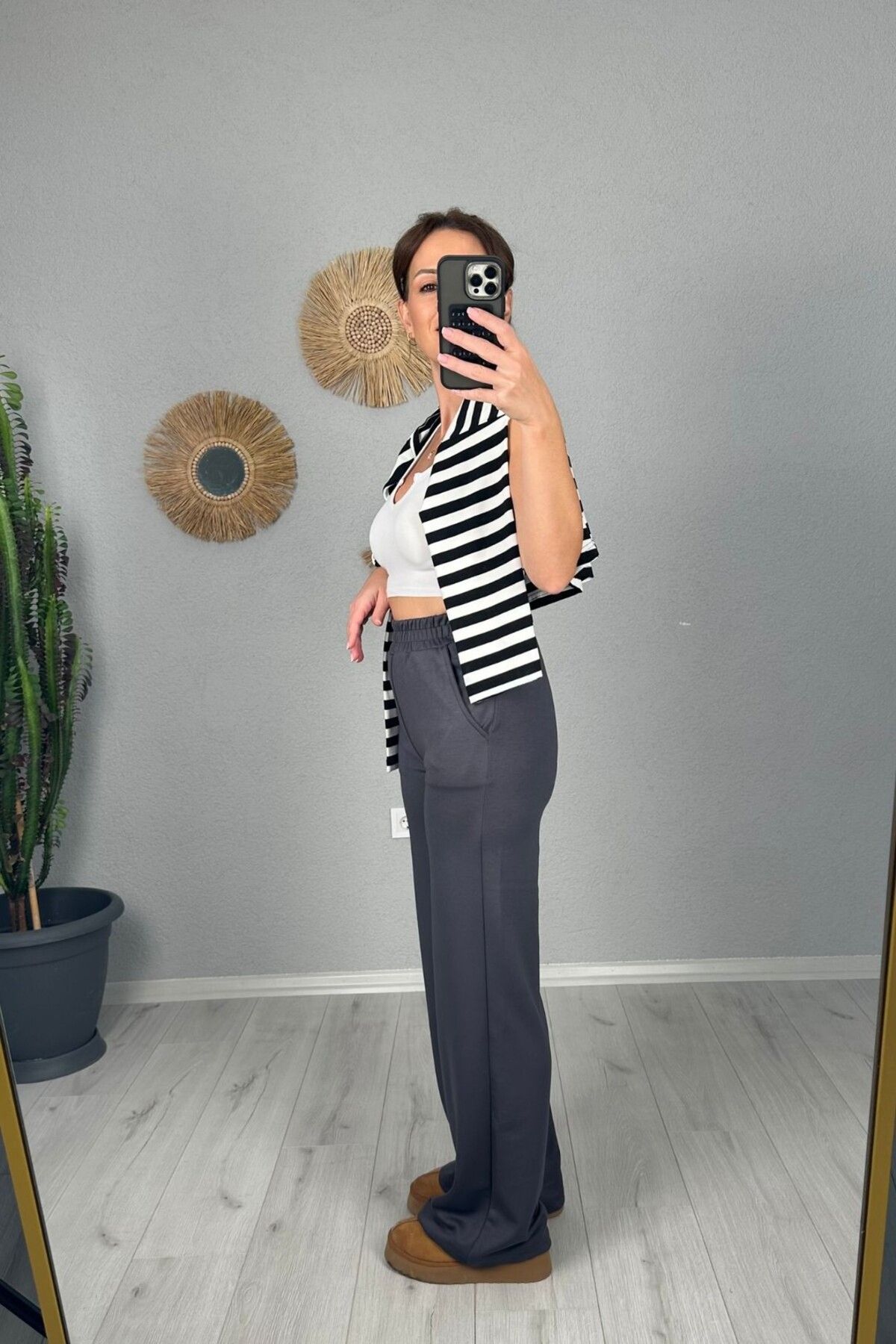 lady special-Modal Fabric Women's Sweatpants 3