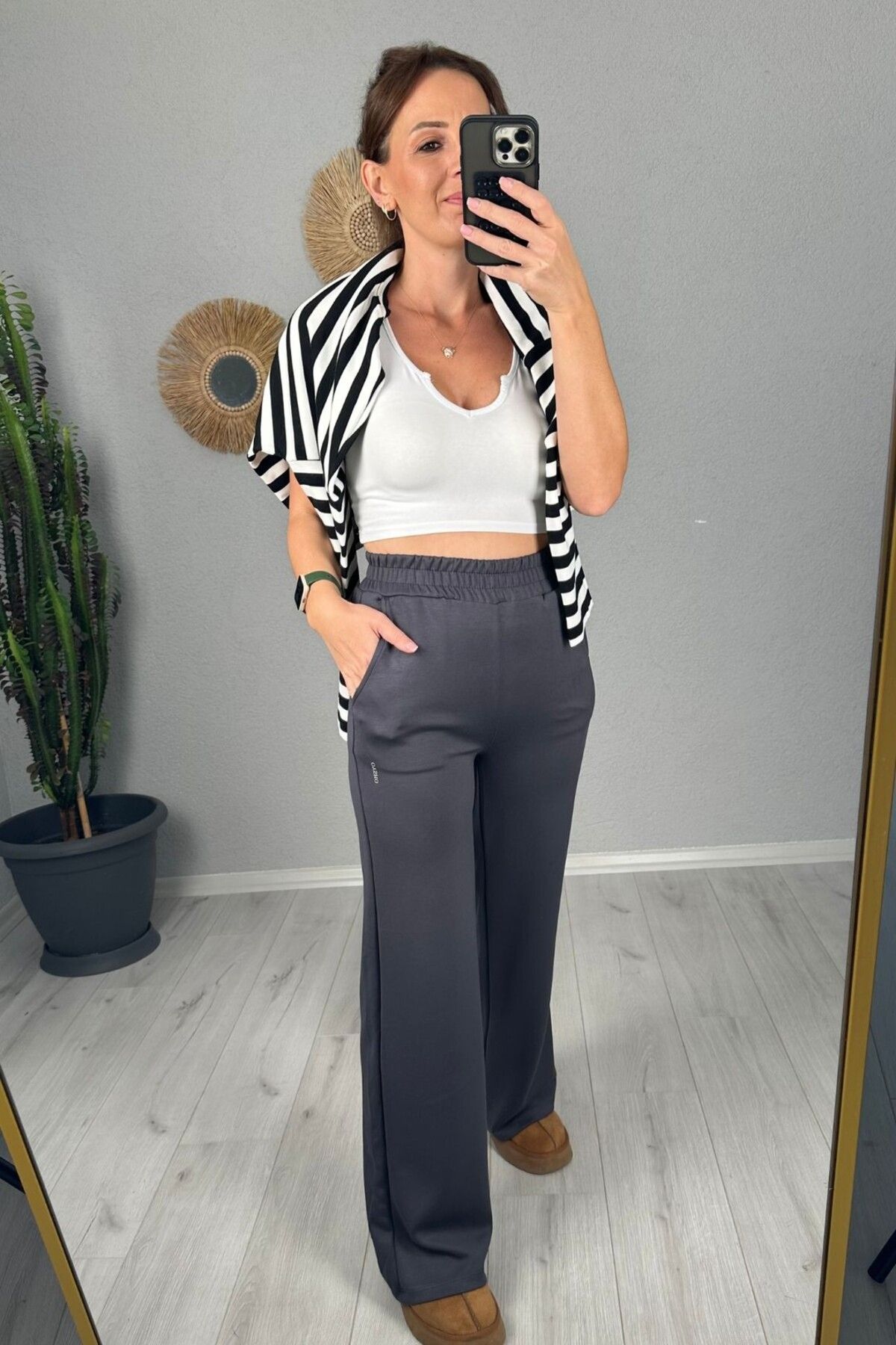 lady special-Modal Fabric Women's Sweatpants 8