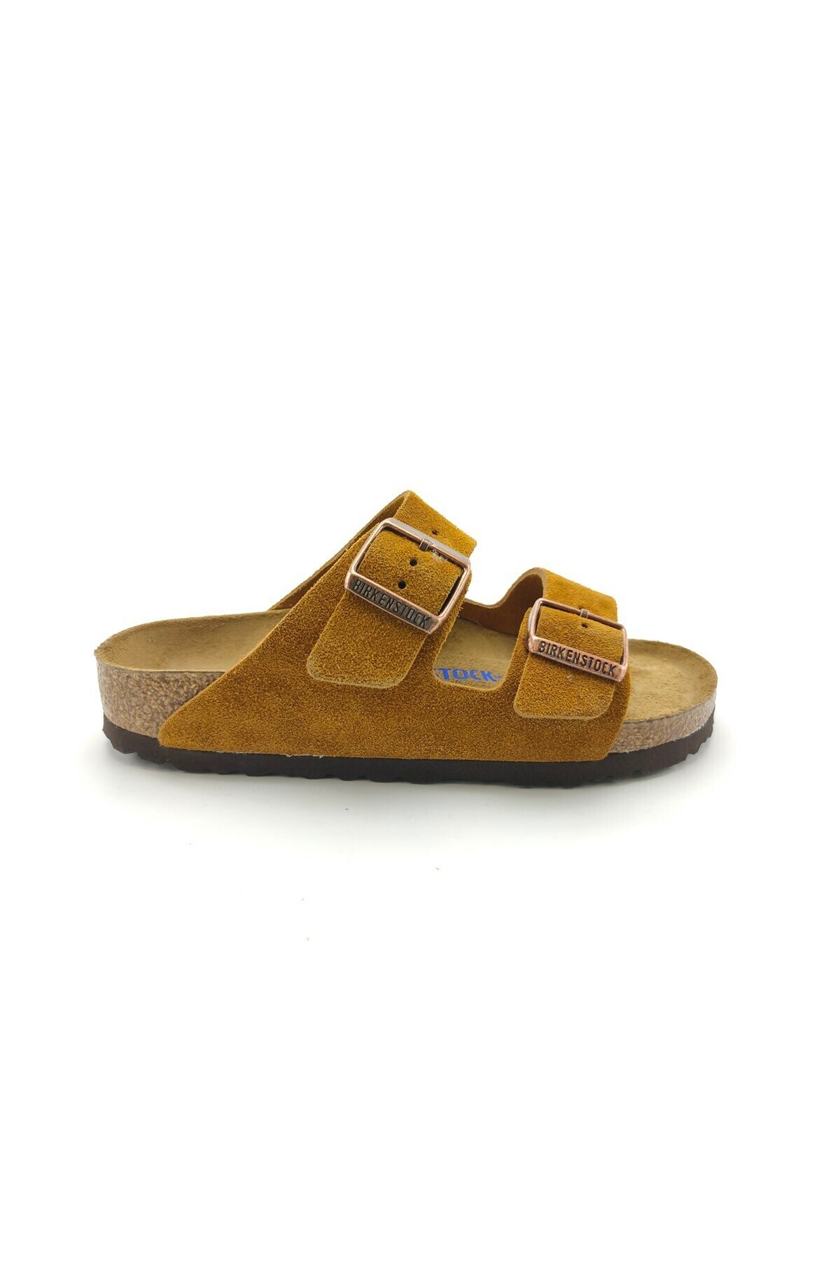 دمپایی دو بند آریزونا سمور نرم زیره دار کد 1009527 بیرکن استاک دمپایی Birkenstock