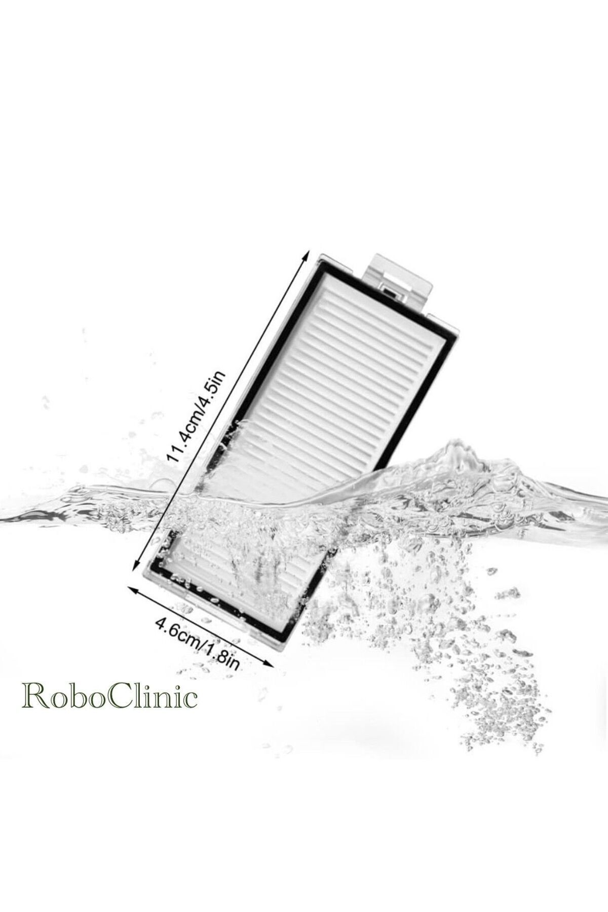 Roborock Q7 Max / Q7 Max Plus Beyaz Robot Süpürge Uyumlu Ana Fırça/Yan Fırça/Hepa Filtre Seti - 5