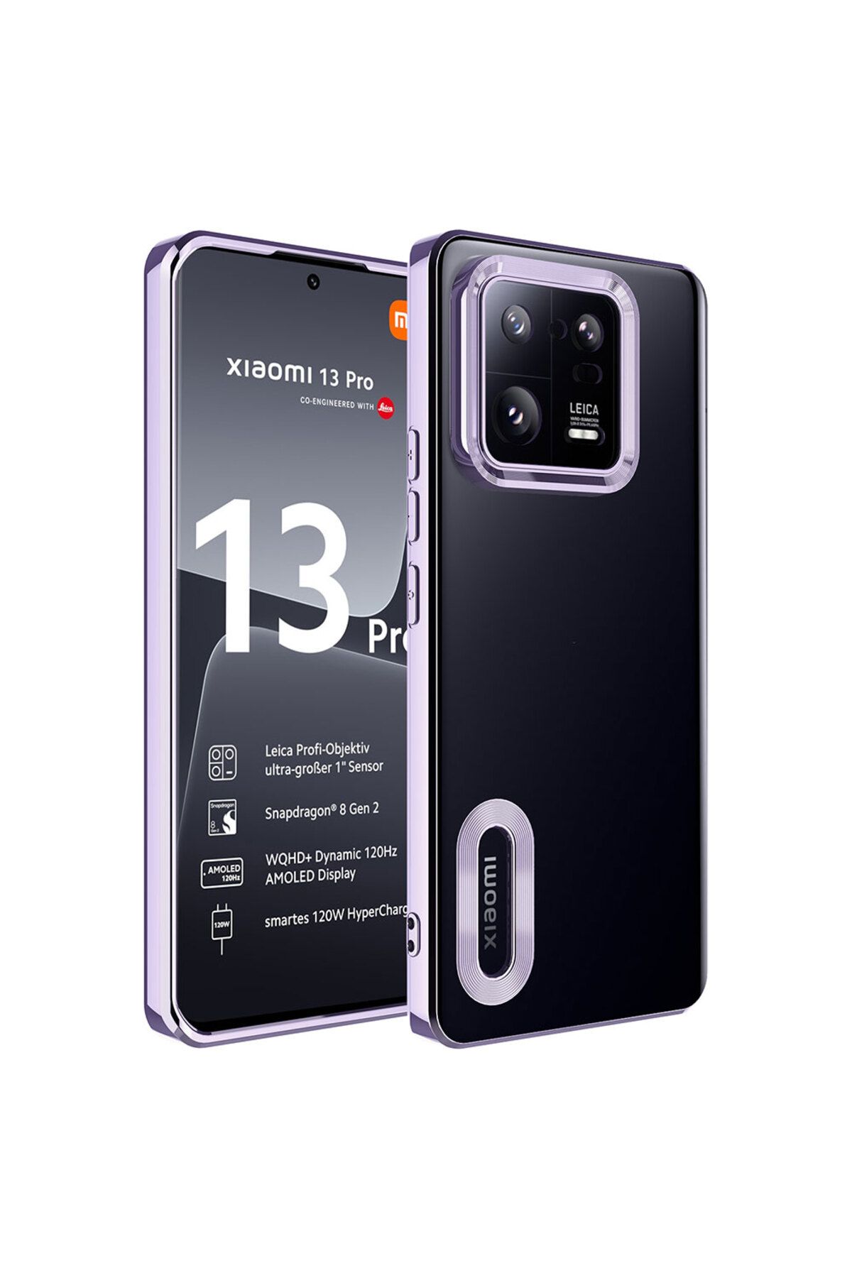 gaappy Oli Serisi Xiaomi Mi 13 Pro Lila Kapak