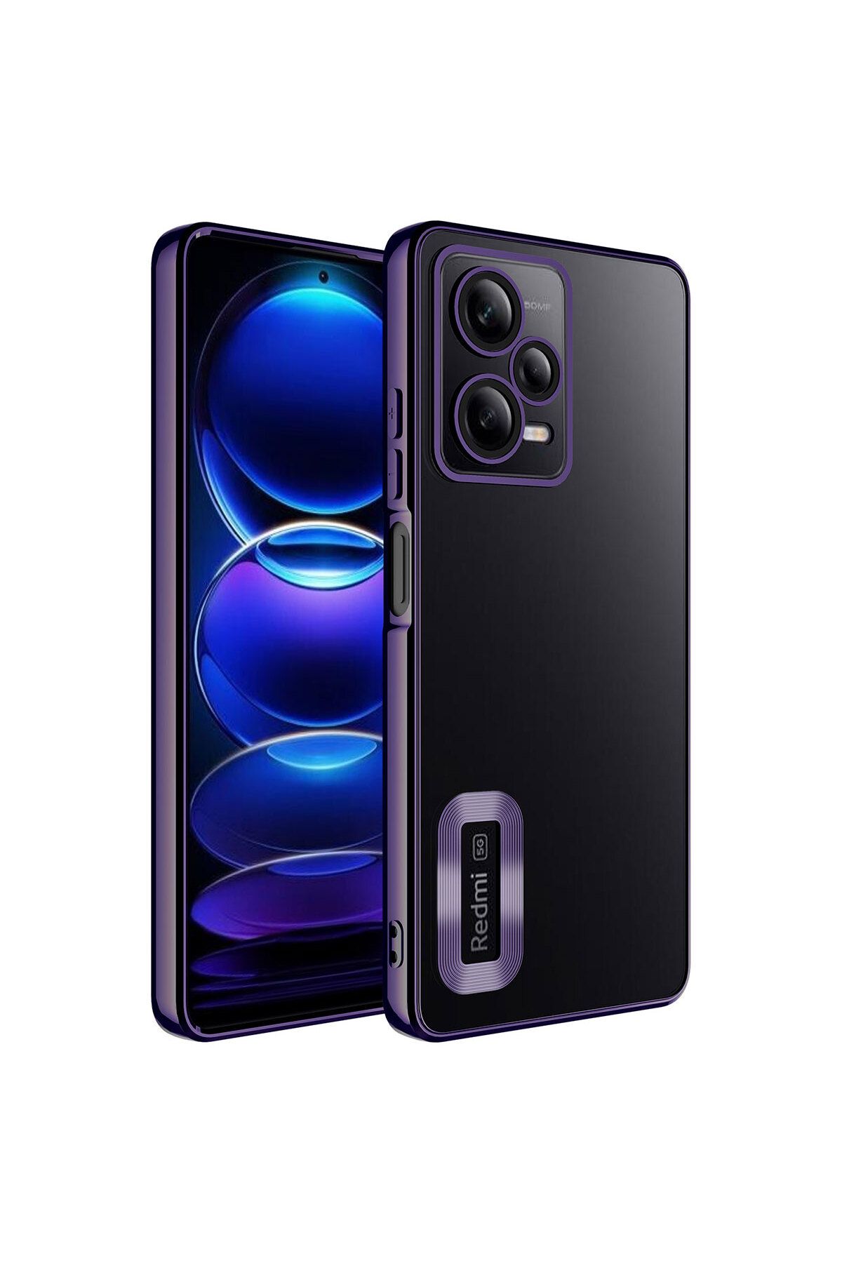gaappy Oli Serisi Xiaomi Redmi Note 12 Pro 5G Derin Mor Kapak