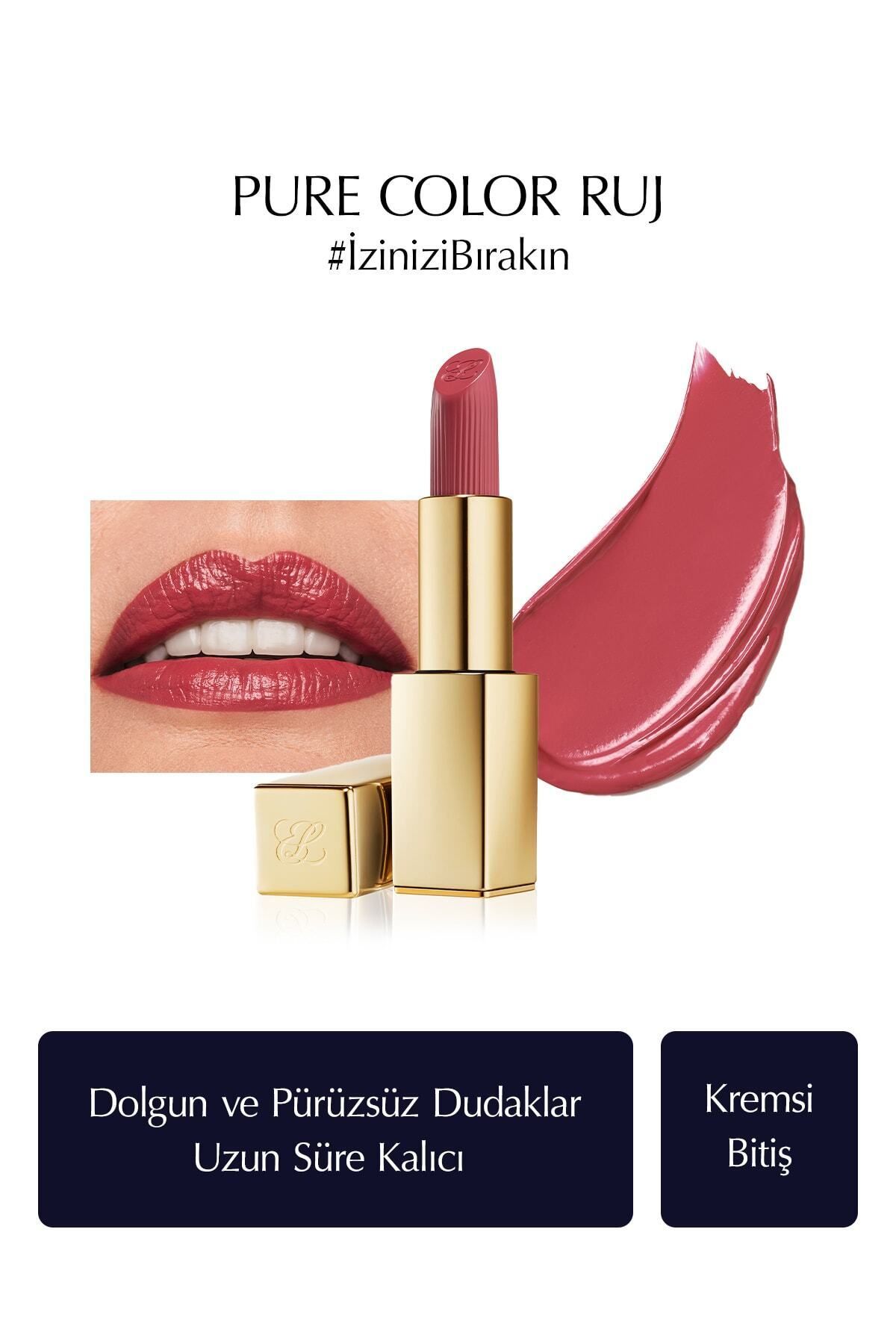 Estee Lauder Olağanüstü Formülü ve Benzersiz Dokusu İle Kalıcı Kremsi Ruj 3.5gr-420 Rebellious Rose