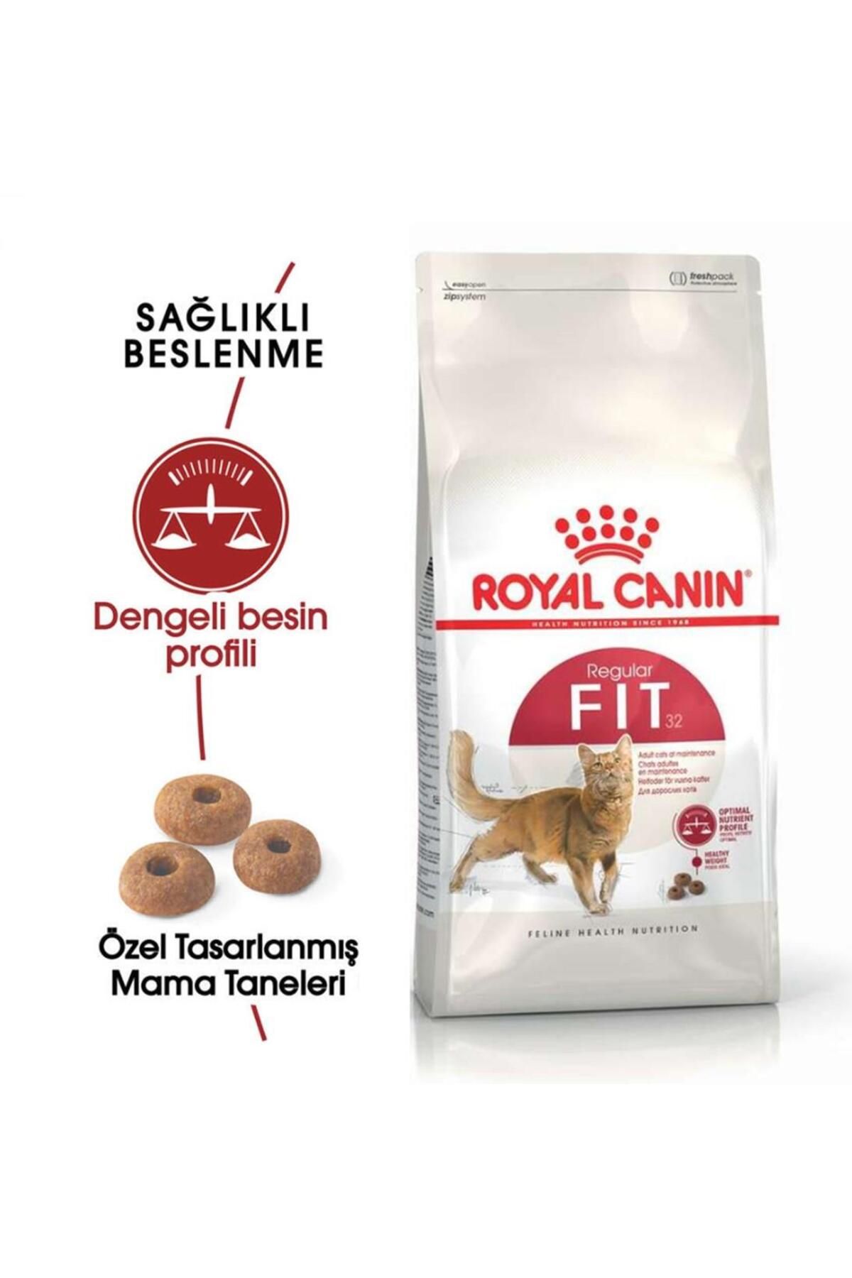 Royal Canin Fit 32 Yetişkin Kedi Maması 4kg