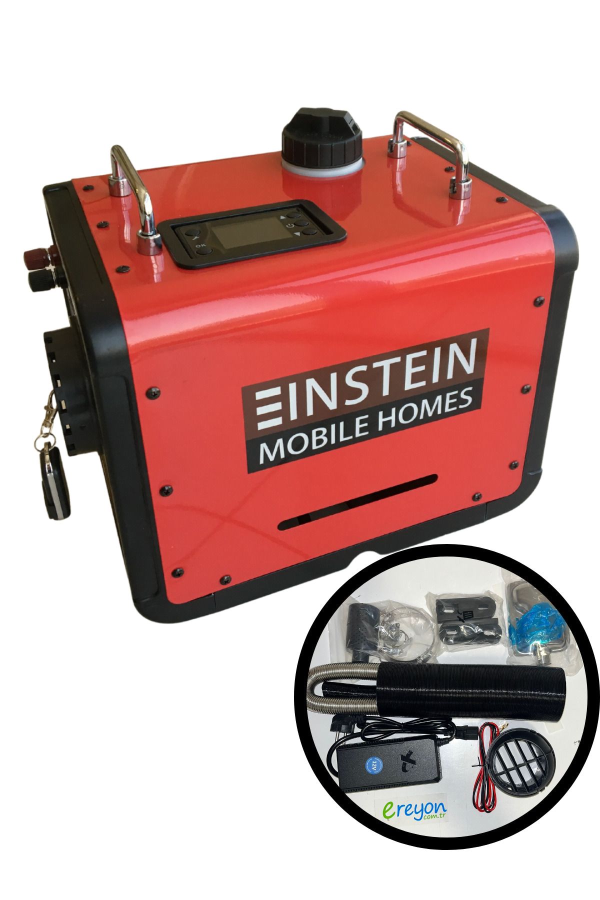 Reyo Einstein 12/24/220v 5kW Çanta Tipi Dizel Isıtıcı Heater 2025 Model