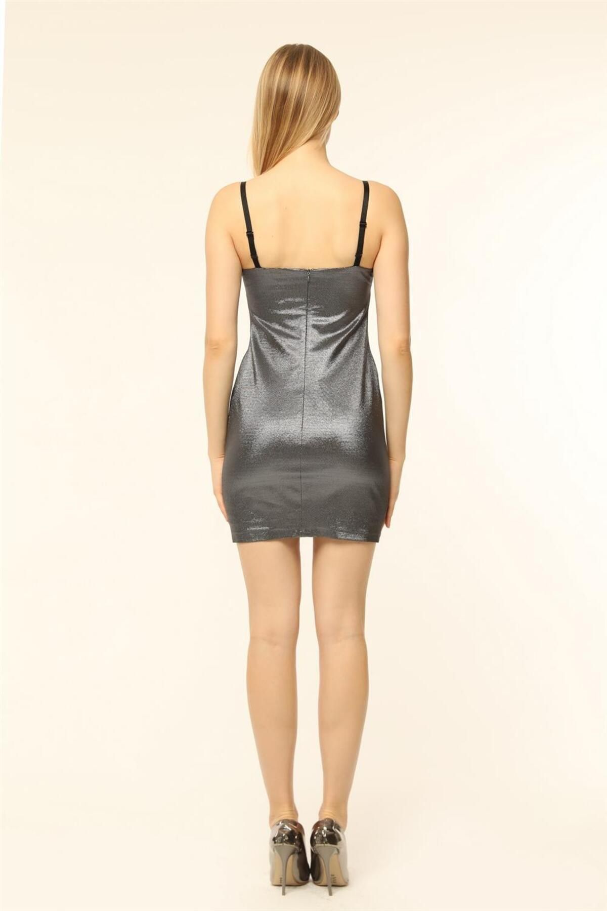 HomeStore-Metallisches Kleid 4