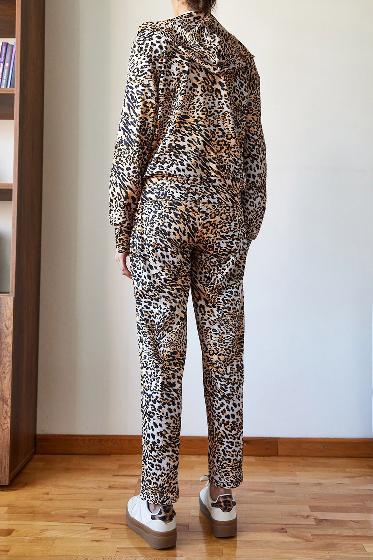 Bianco Lucci-Leopard Patterned Top and Bottom Set Mbms048 60501048 6