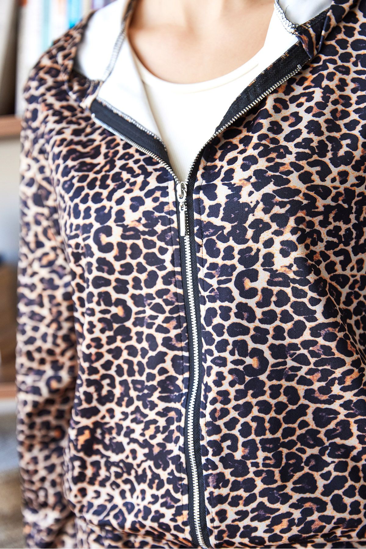 Bianco Lucci-Leopard Patterned Top and Bottom Set Mbms049 60501049 5