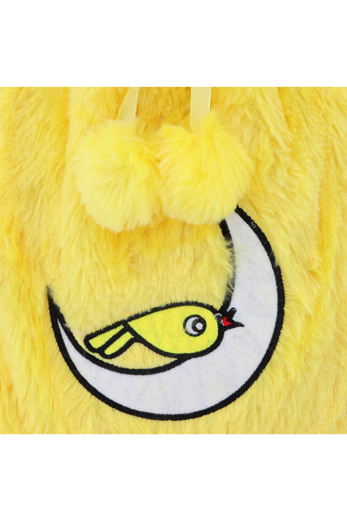 Biggdesign-Biggdesign Yellow Bird Hot Water Bottle with Soft Plush Cover 68 OZ 5