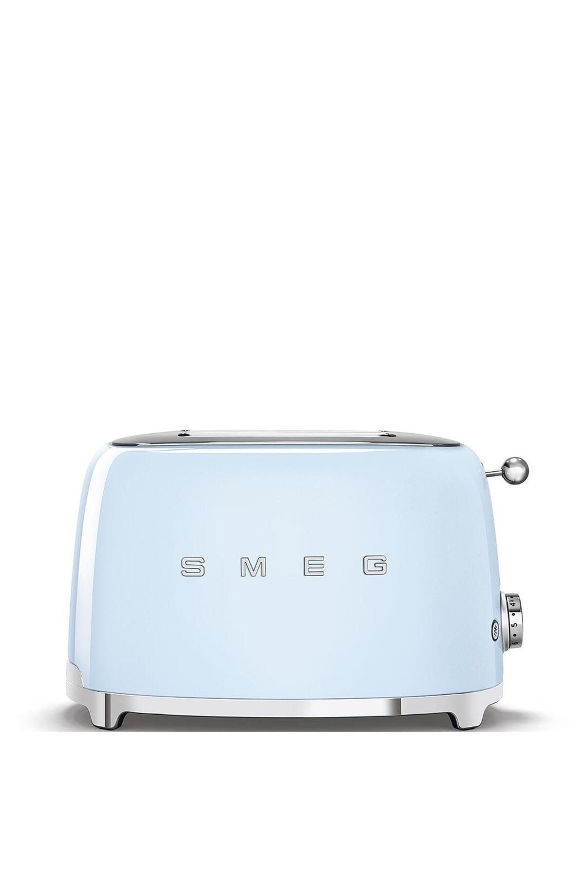 SMEG Pastel Mavi 2x1 Ekmek Kızartma Makinesi Tsf01pbeu