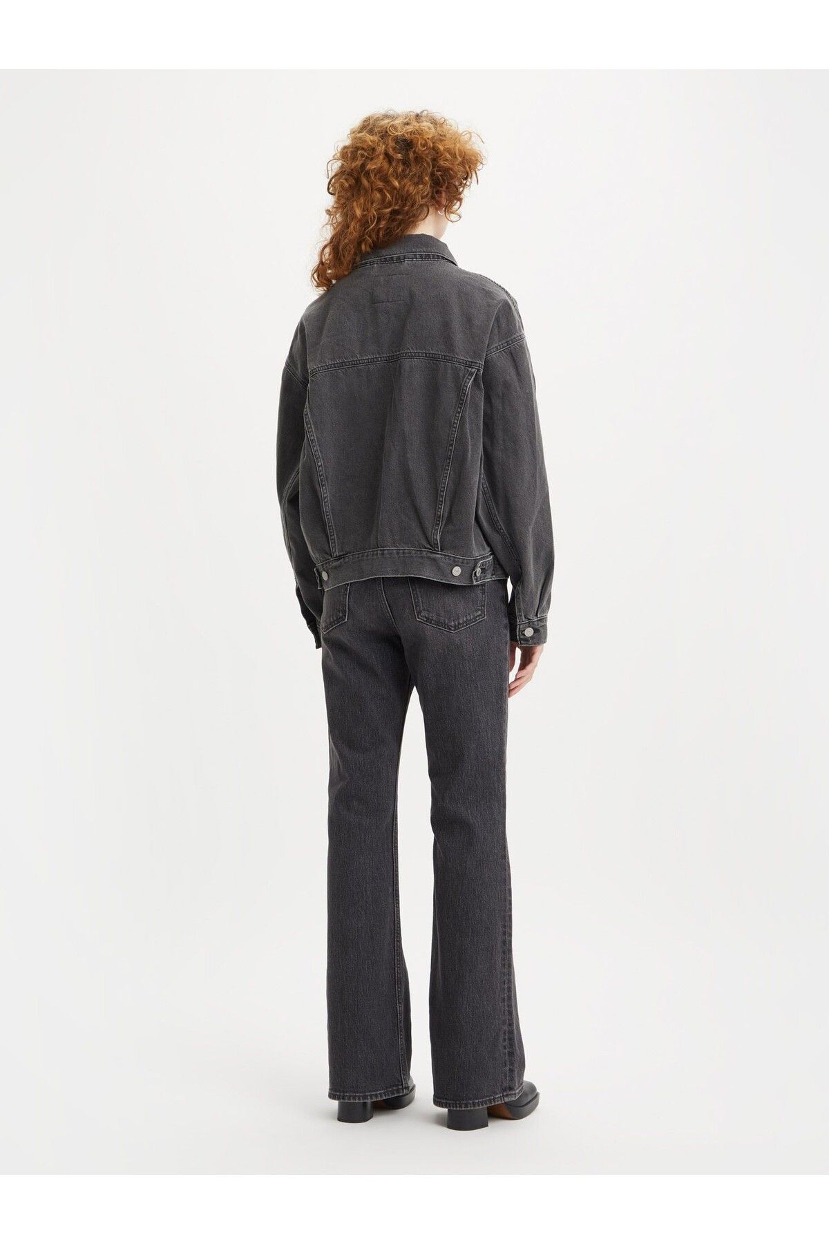 Levi's-Dámská černá džínová bunda 90s Trucker Be Kind Rewind A1743-0000 4