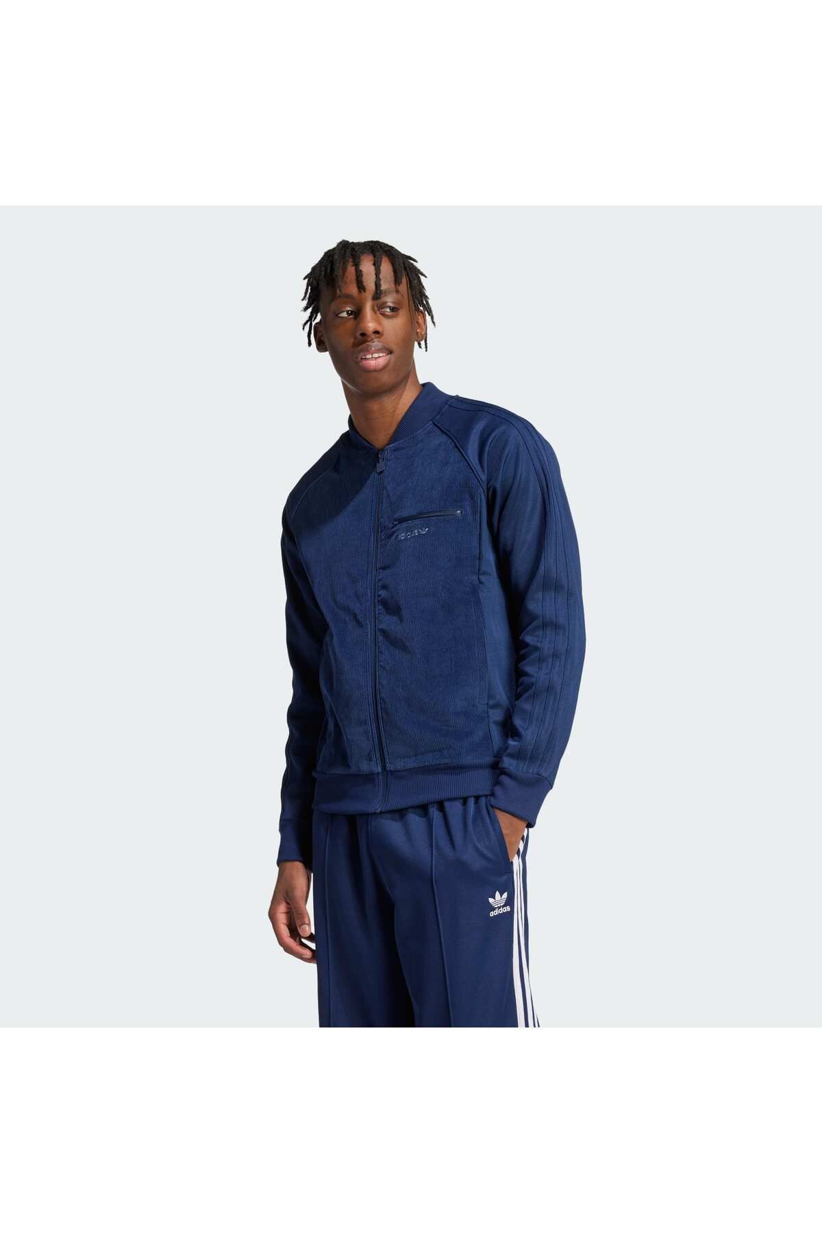 adidas-Sports Jacket - Dark blue - Regular fit 1