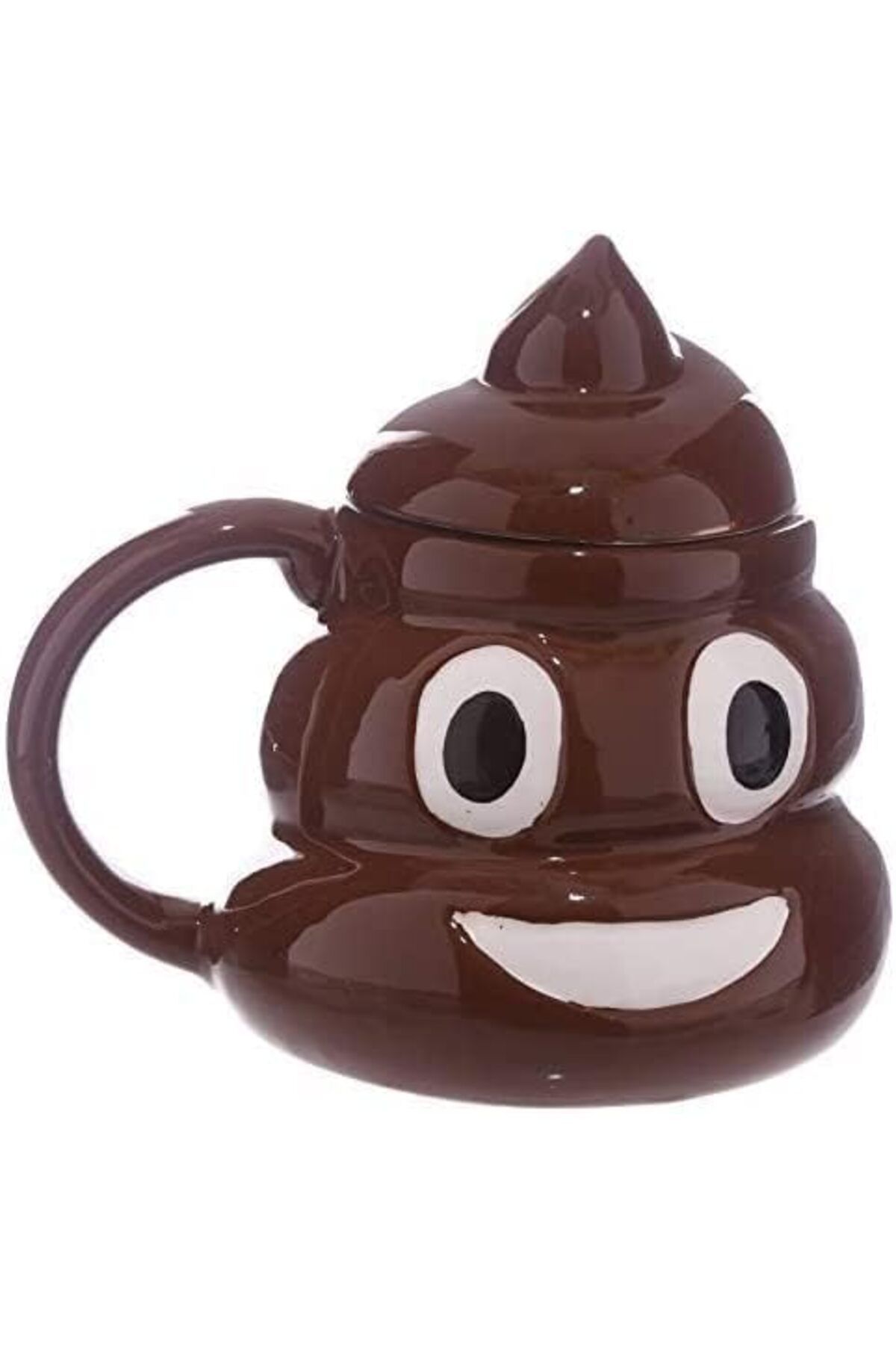 STOREMAX ysftex Poo Kaka Emoji Kupa Bardak Tasarım Kupa Dekoratif Hediyelik YSFshop 721051